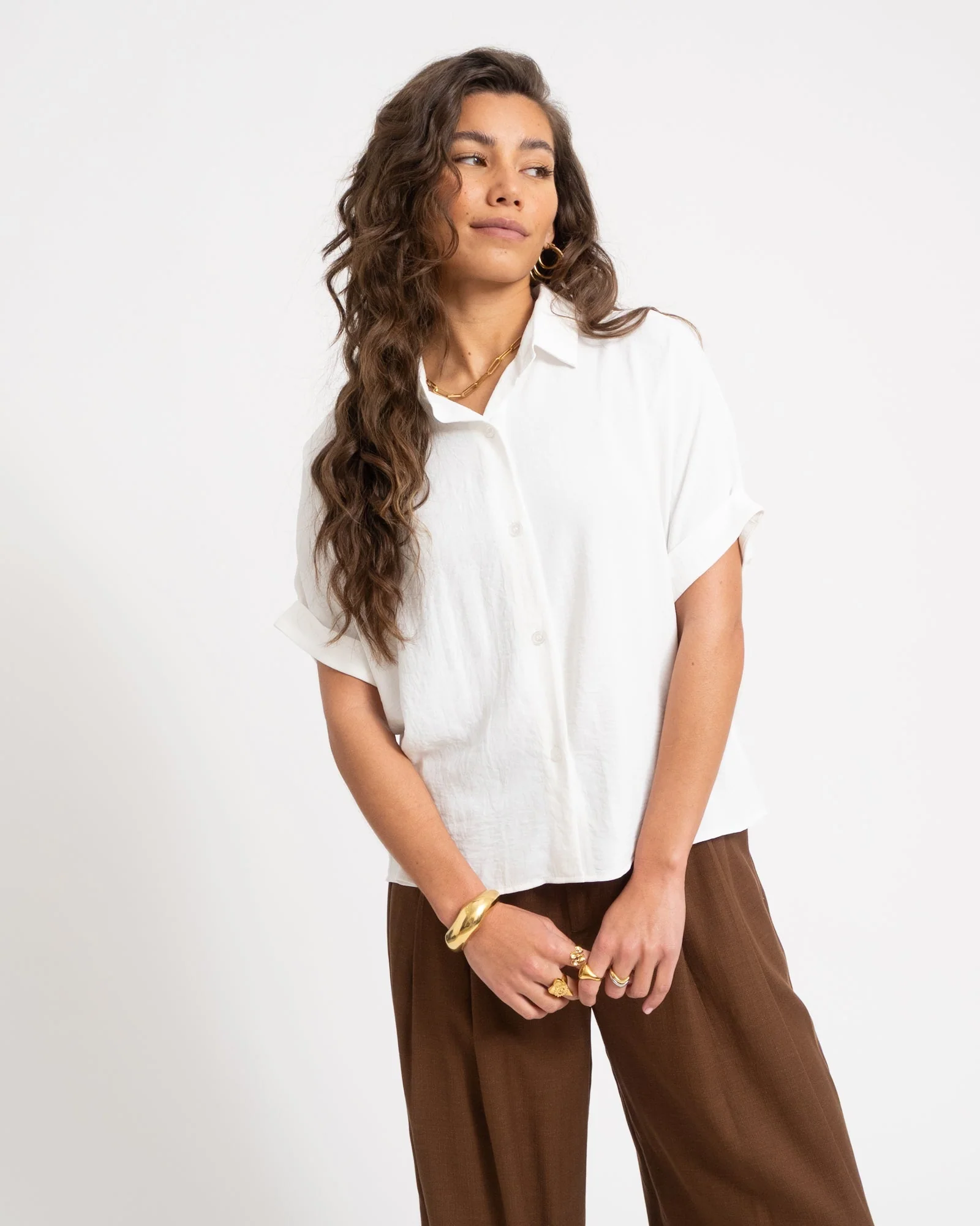TILTIL Ciara Blouse White - Image 2