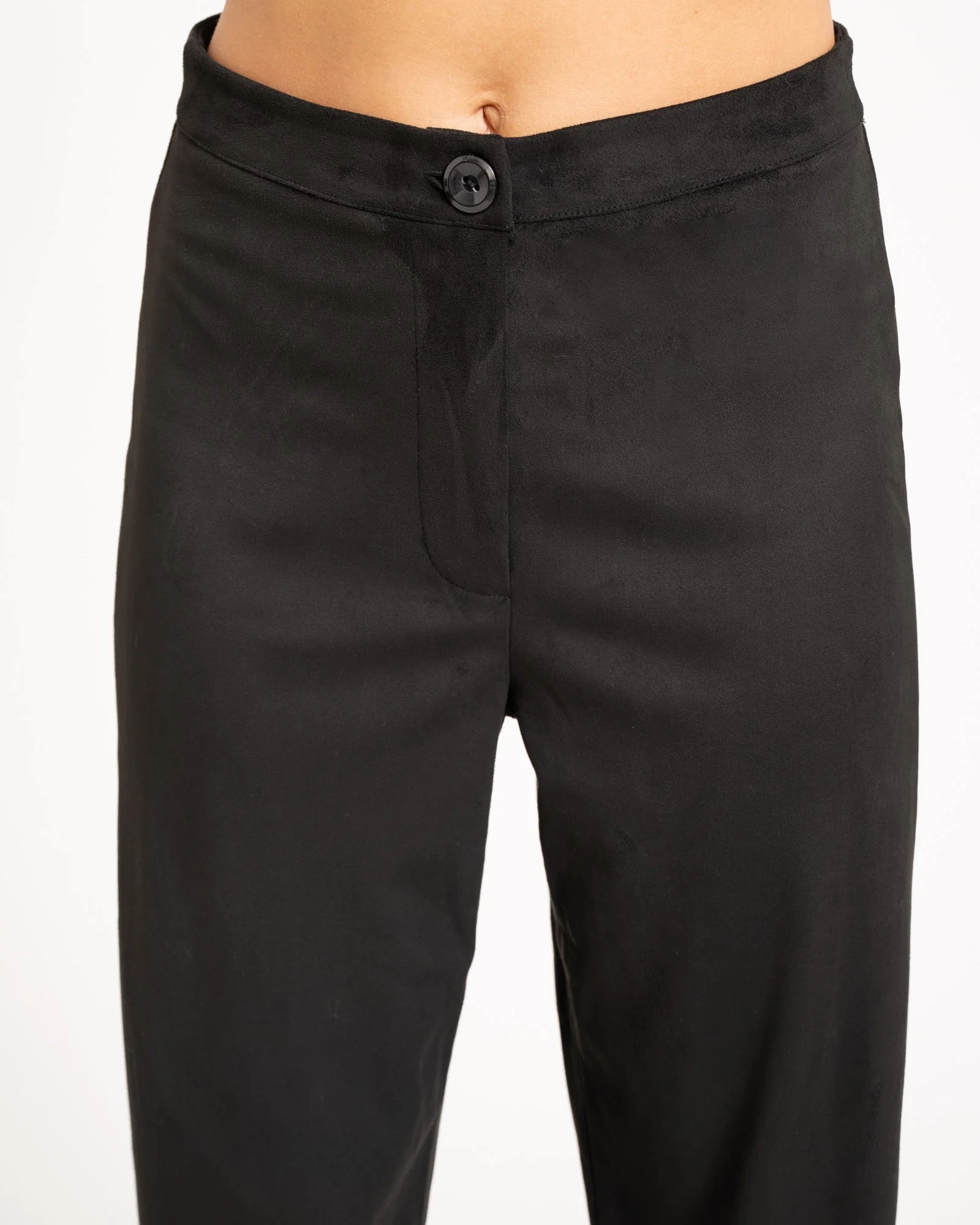 TILTIL Davi Suede Pants Black - Image 5