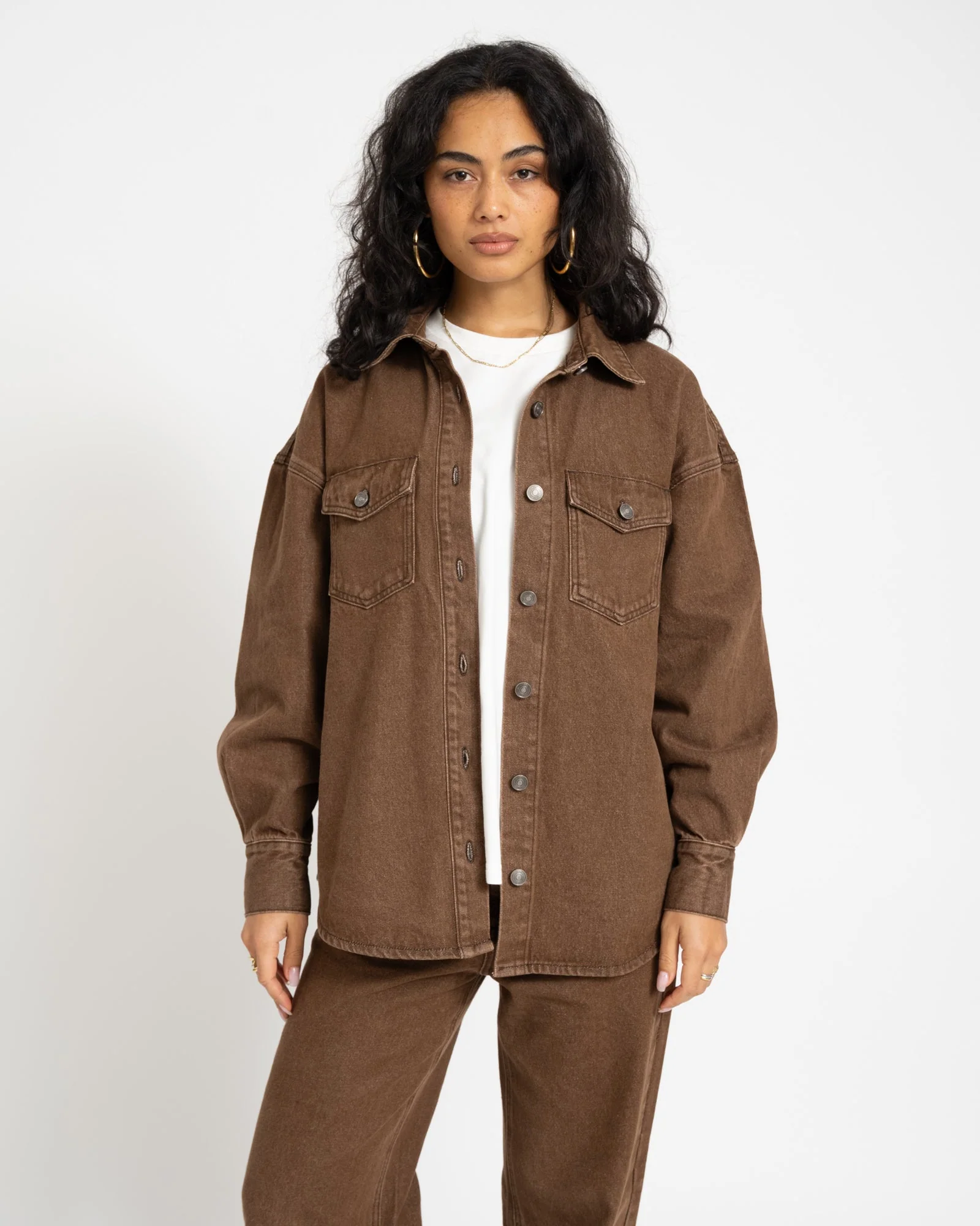 TILTIL Dide Blouse Brown - Image 4