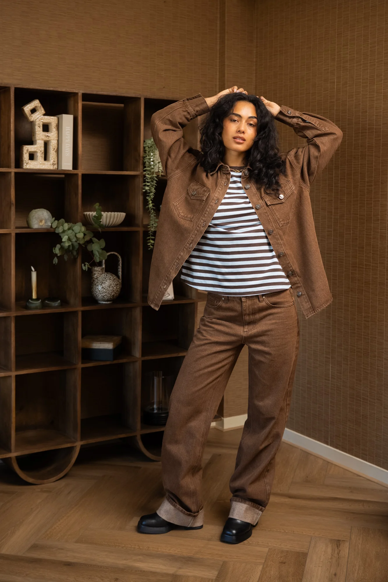 TILTIL Dide Blouse Brown - Image 9