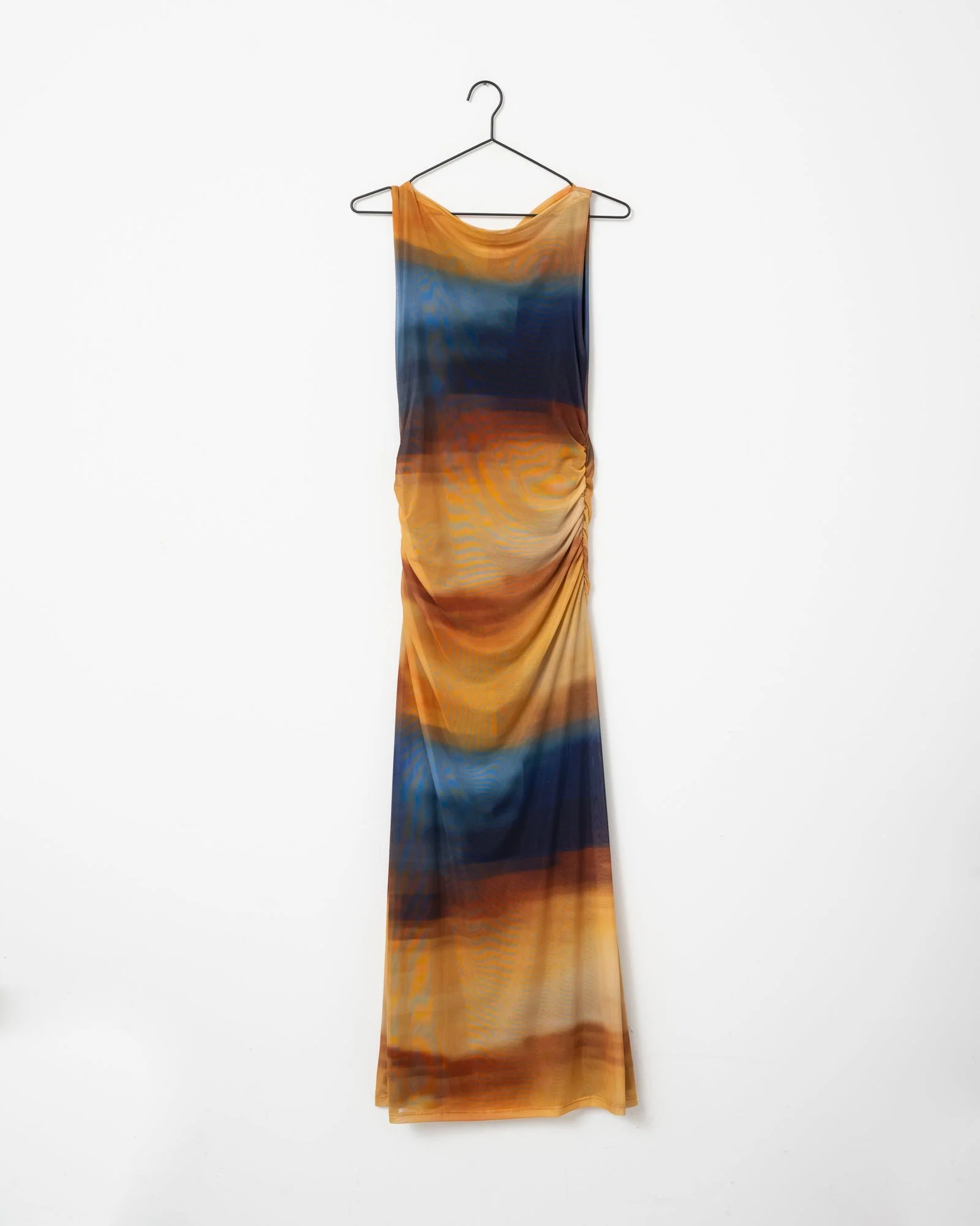 TILTIL Elina Maxi Mesh Dress Sunset - Image 8