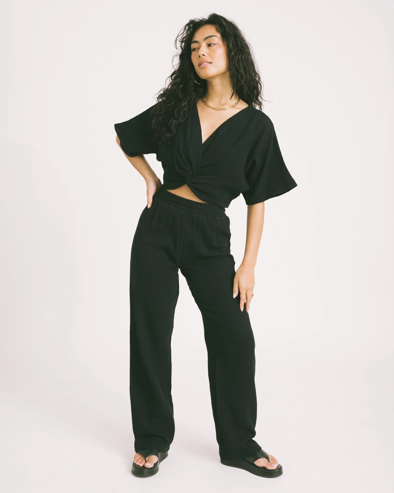 TILTIL Esmee Hydro Pants Black - Image 2