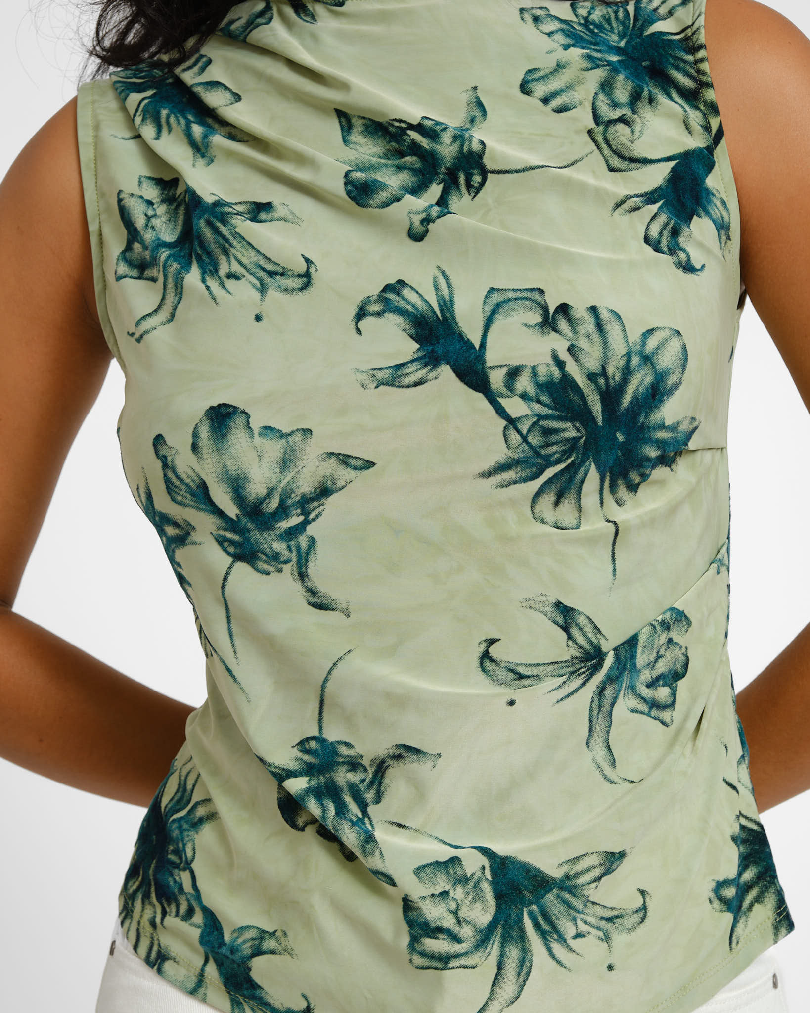 TILTIL Floral Caia Light Green - Image 5