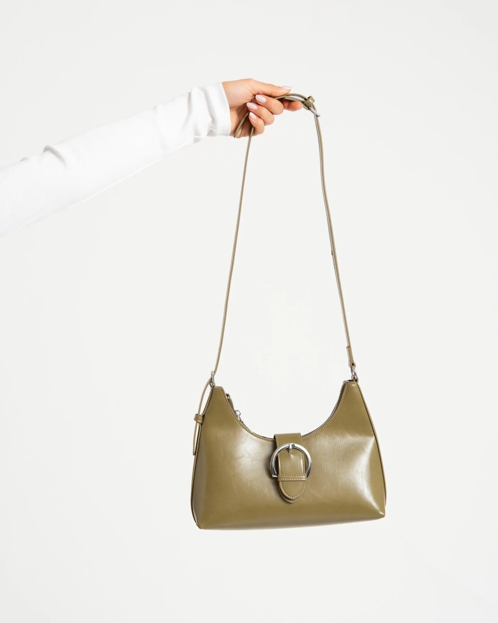 TILTIL Frederique Buckled Bag Olive - Image 3