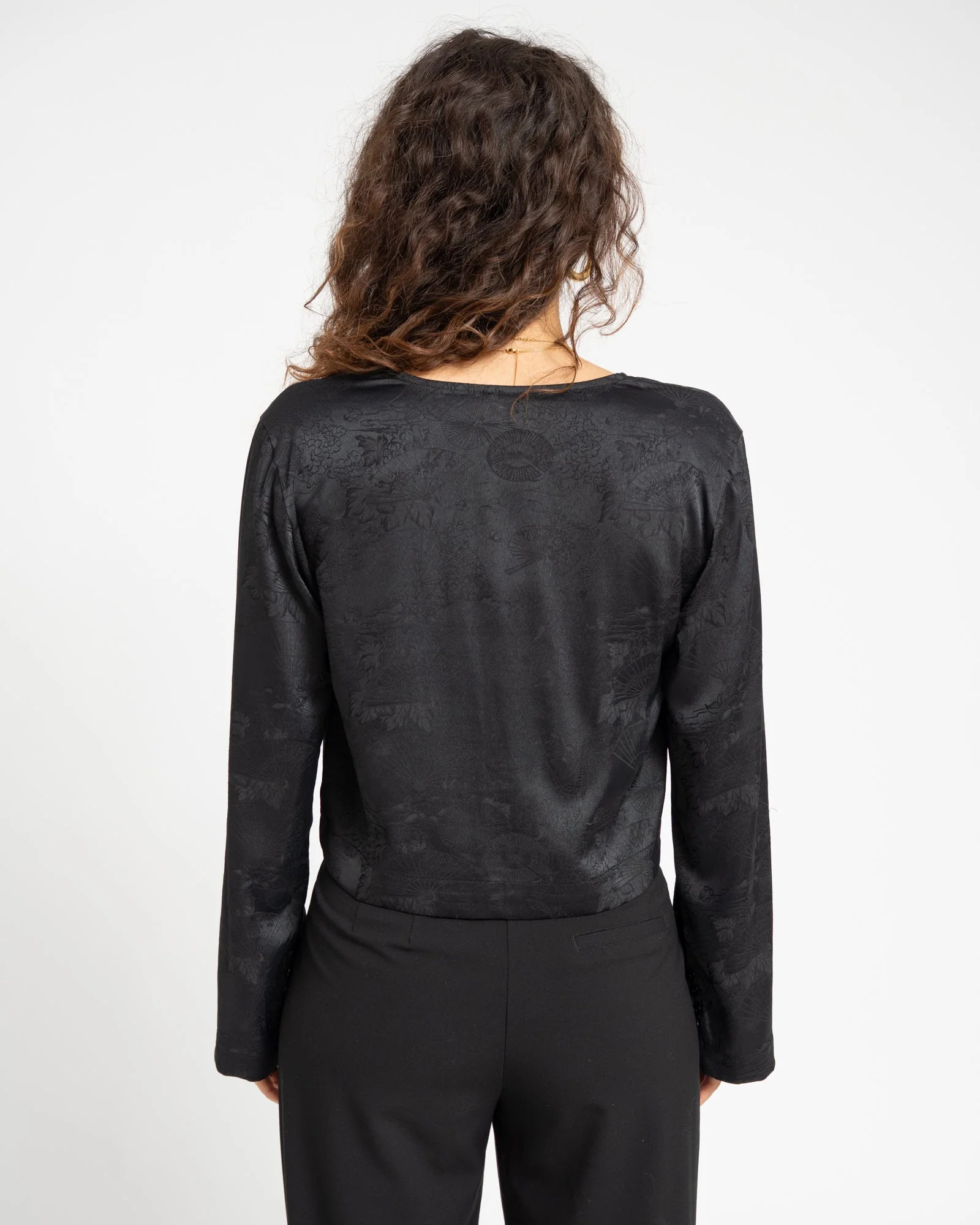 TILTIL Gaia Blouse Black - Image 5