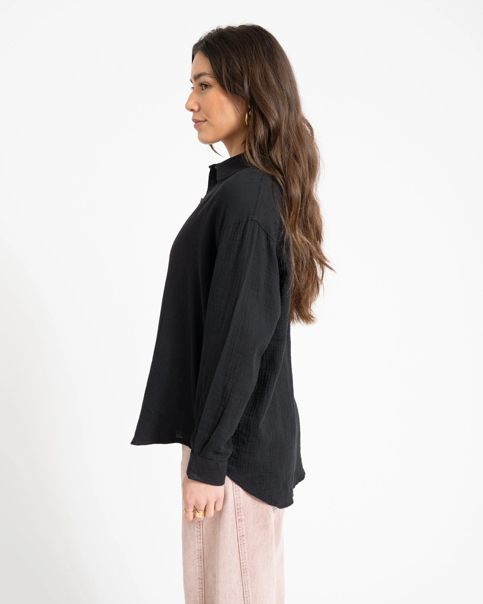 TILTIL Heidi Blouse Black One Size - Image 3