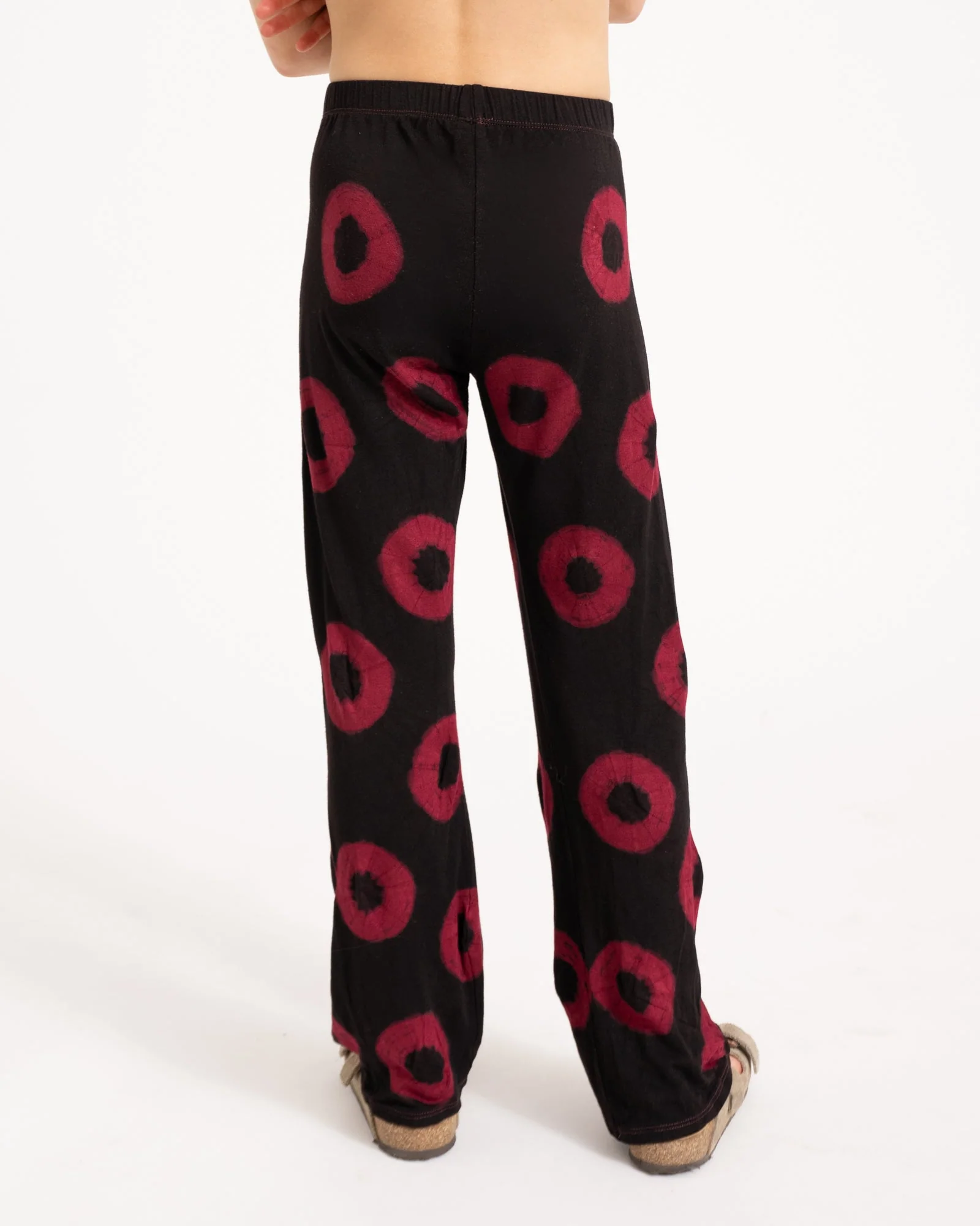 TILTIL Isli Mini Pants Batik Burgundy - Image 6