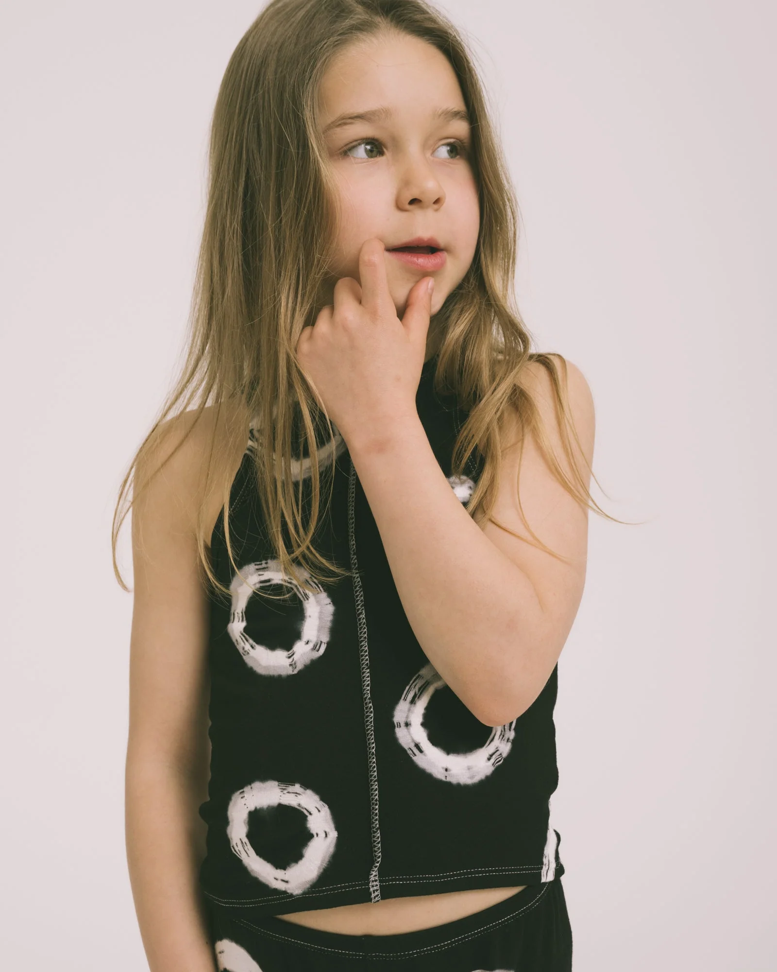 TILTIL Isli Mini Top Black Batik