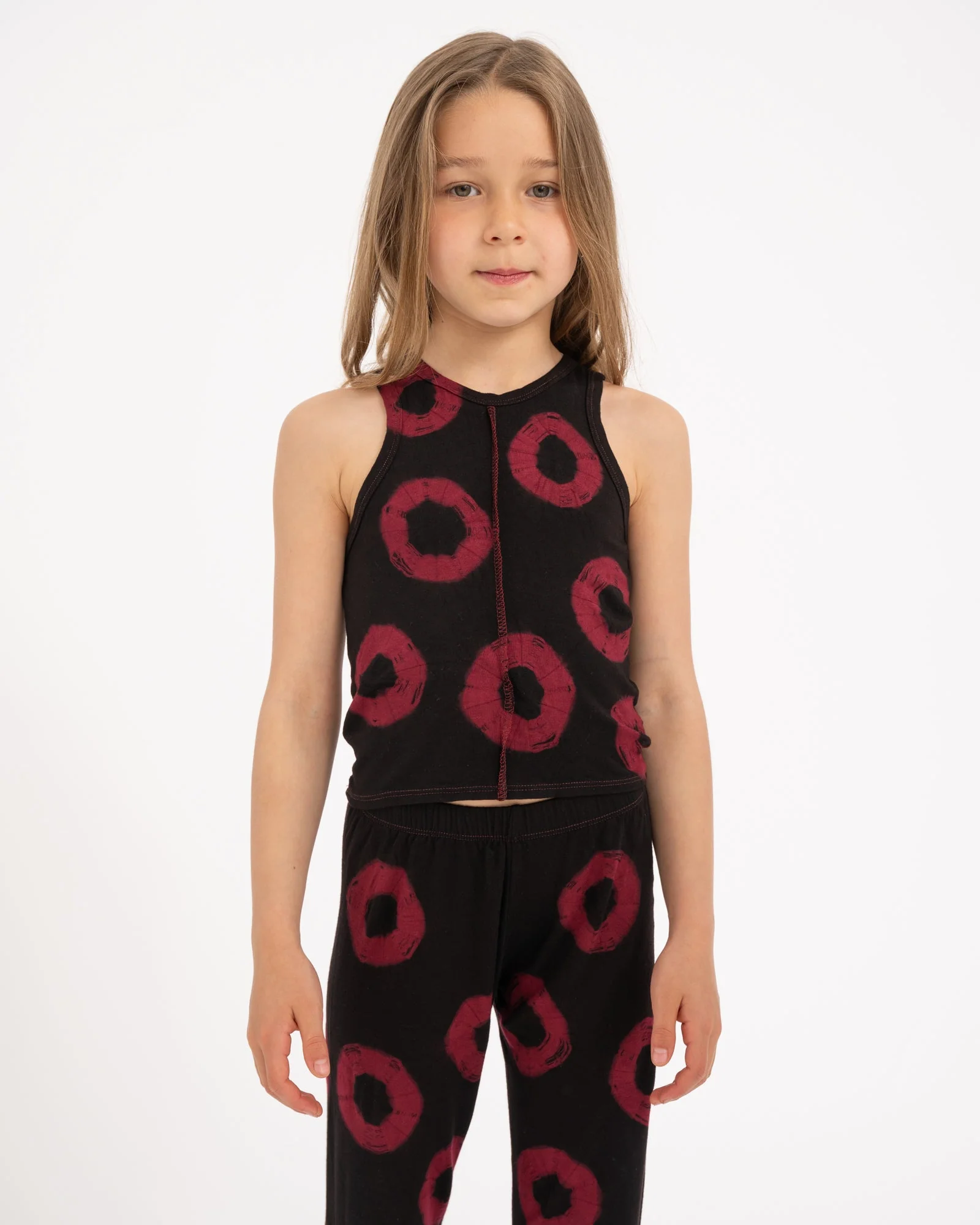 TILTIL Isli Mini Top Burgundy Batik - Image 4