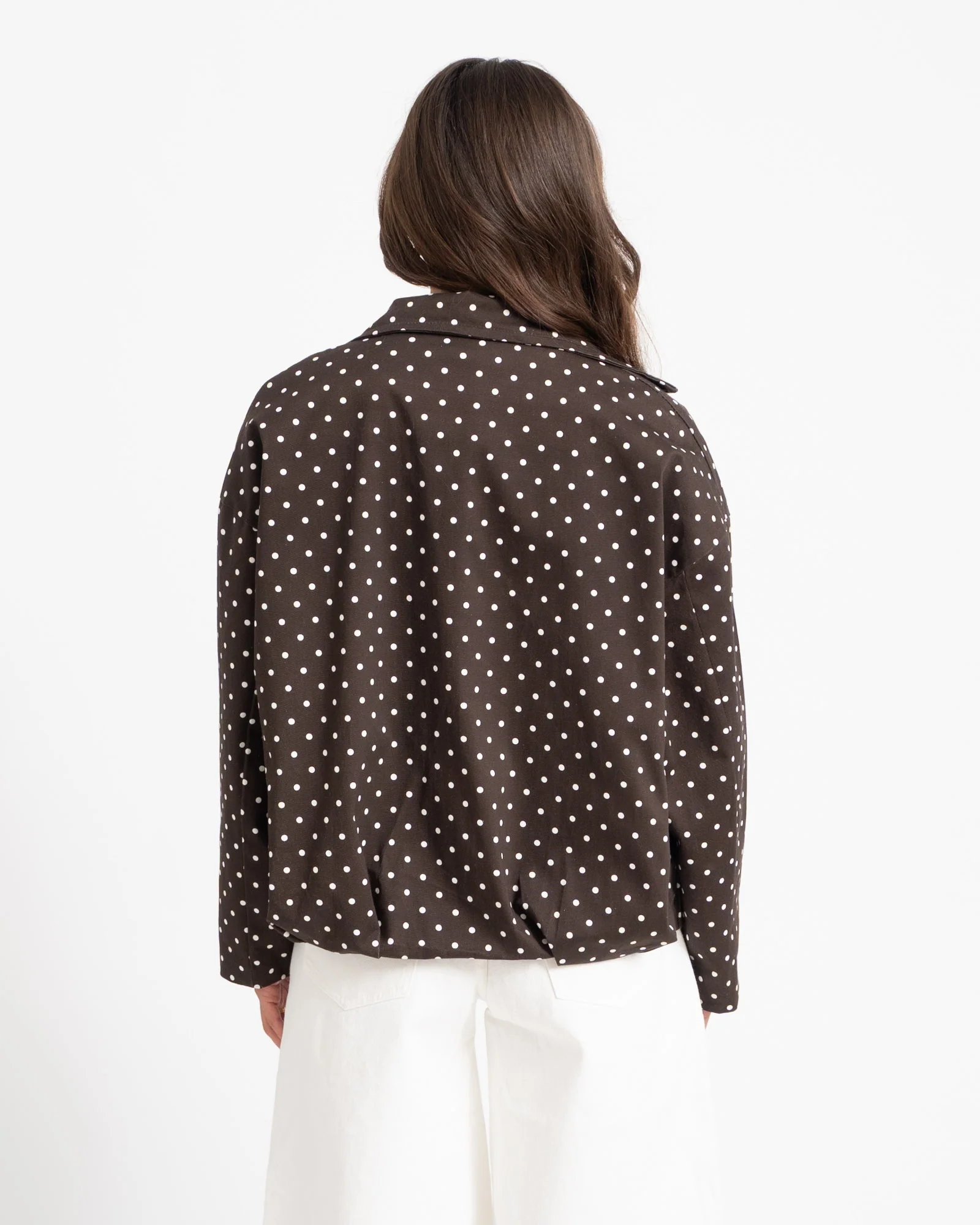 TILTIL Jacket Zoe Polkadot Brown - Image 6