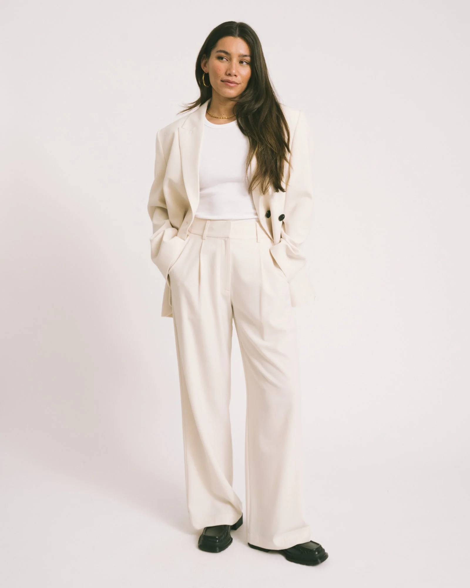 TILTIL Jara Pantalon Off White