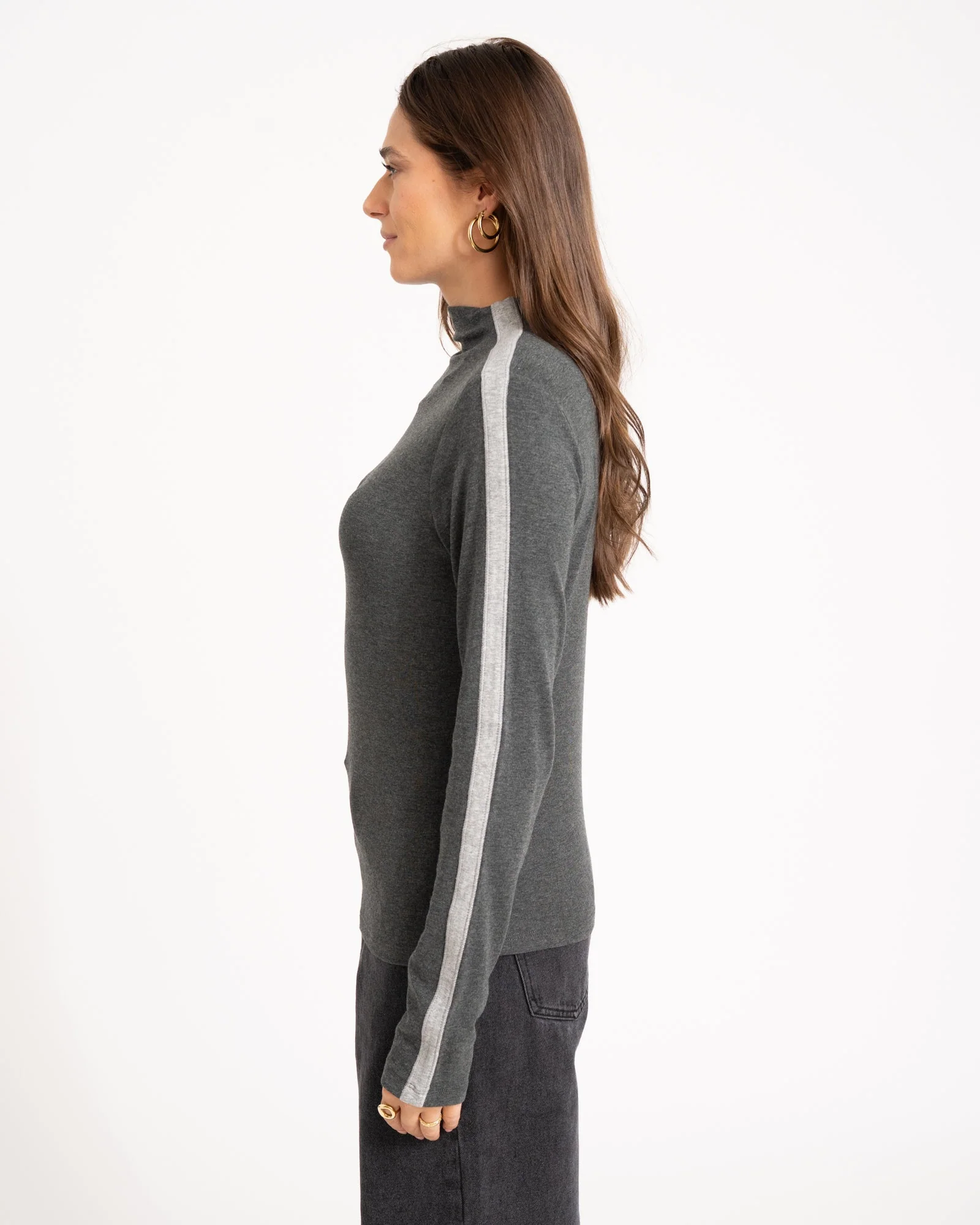 TILTIL Jolie Longsleeve Dark Grey Detail One Size - Image 4