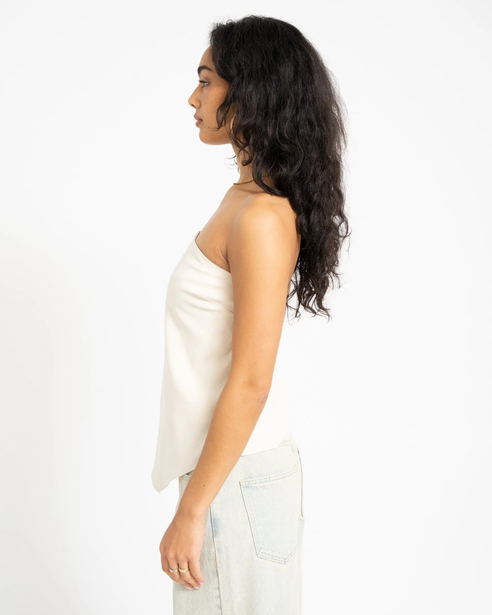 TILTIL Jule Strapless Top Offwhite - Image 7