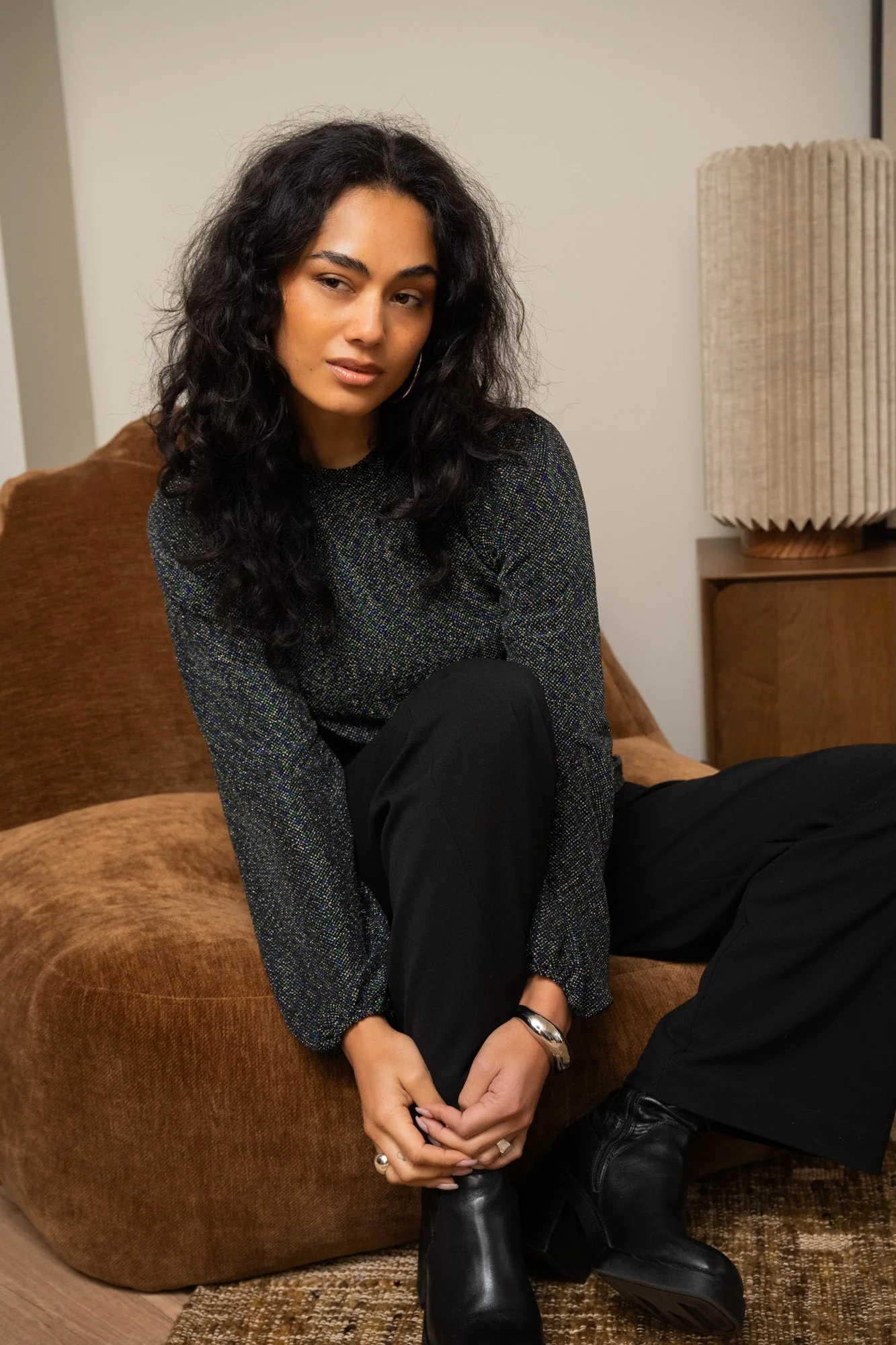 TILTIL Lieze Longsleeve Anthracite - Image 8