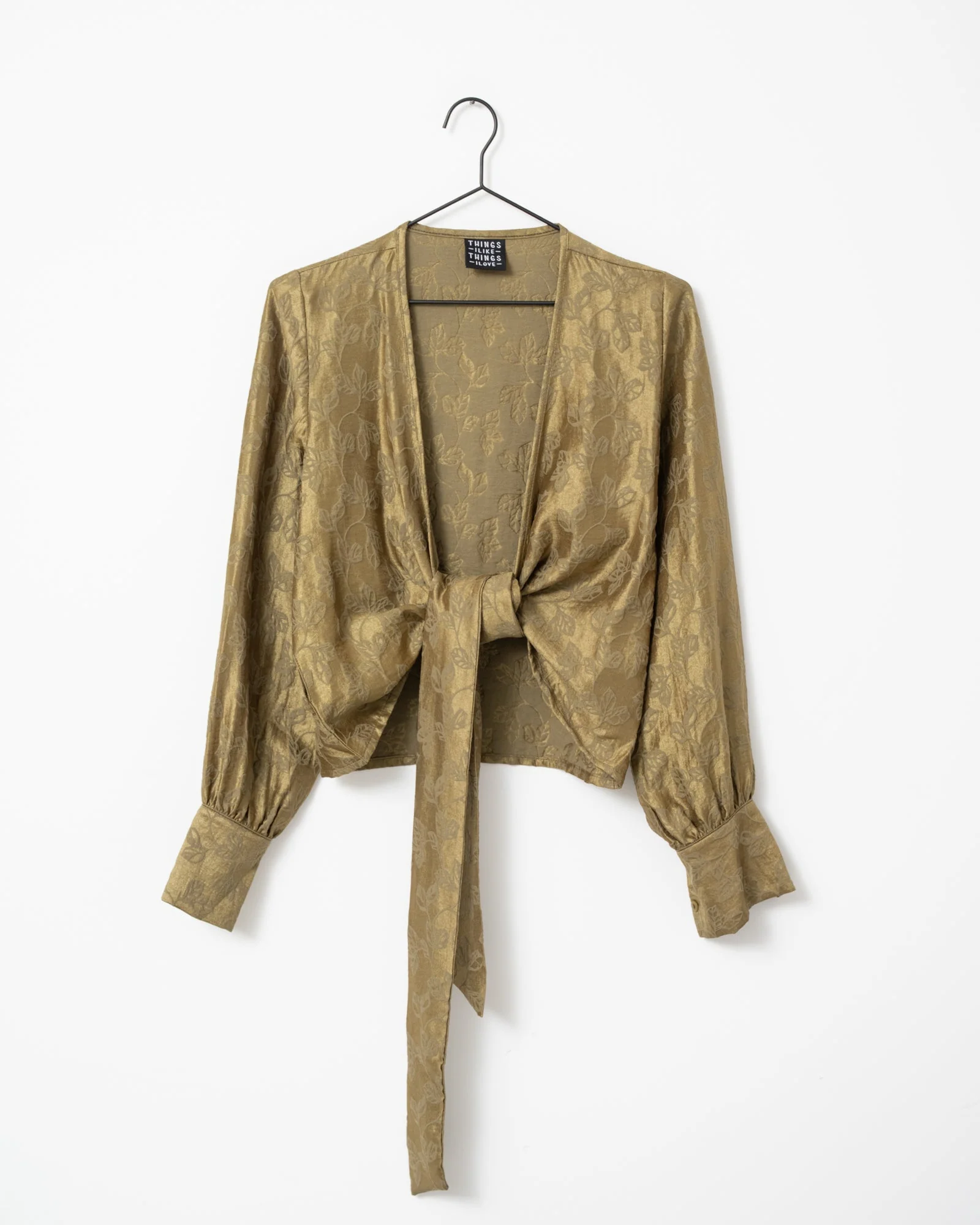 TILTIL Linde Blouse Olive - Image 5
