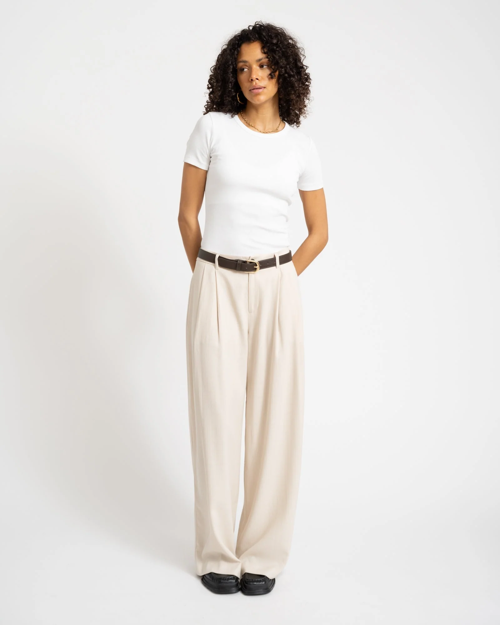 TILTIL Loma Ceder Pantalon Sand - Image 3