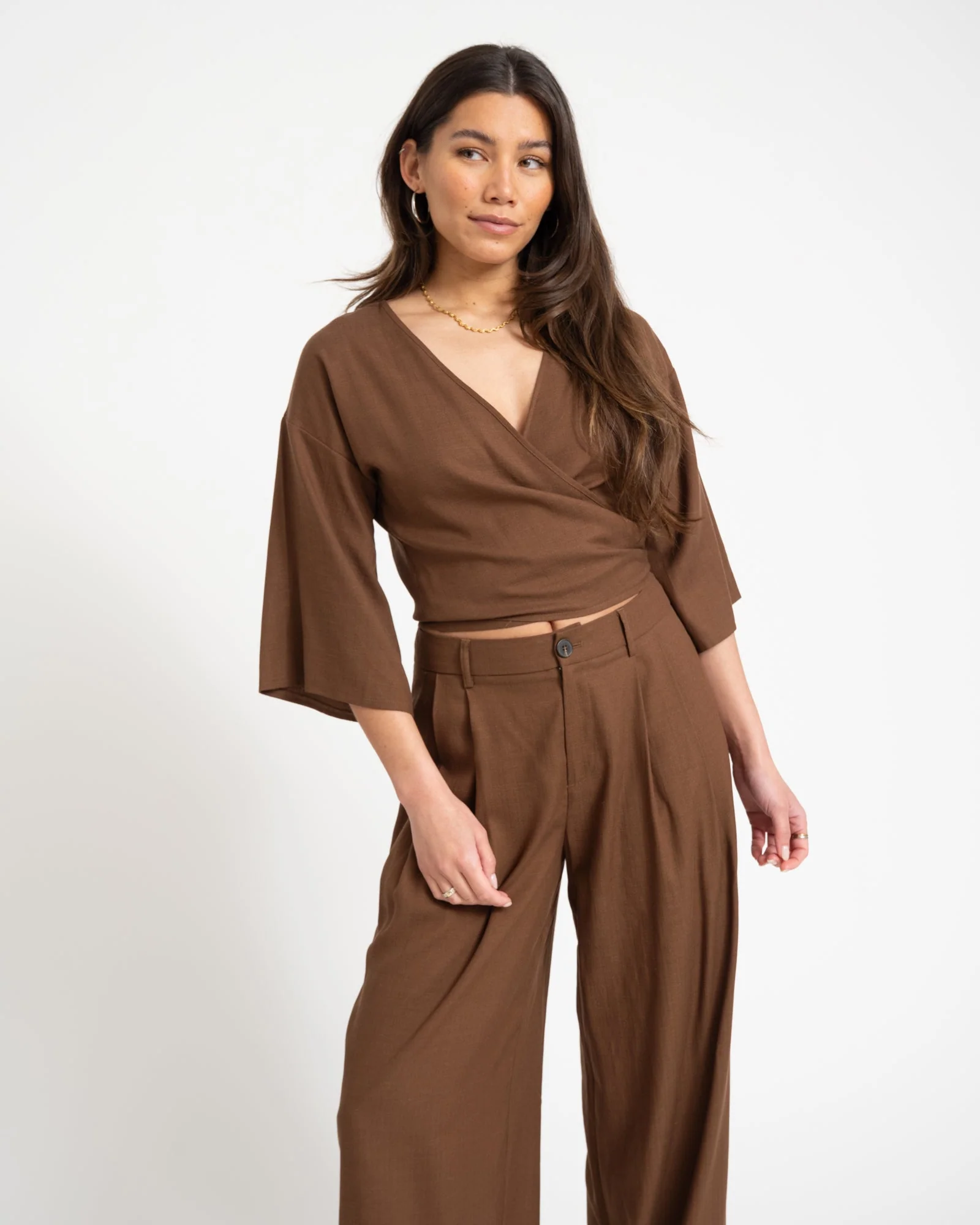 TILTIL Loma Sunny Top Brown