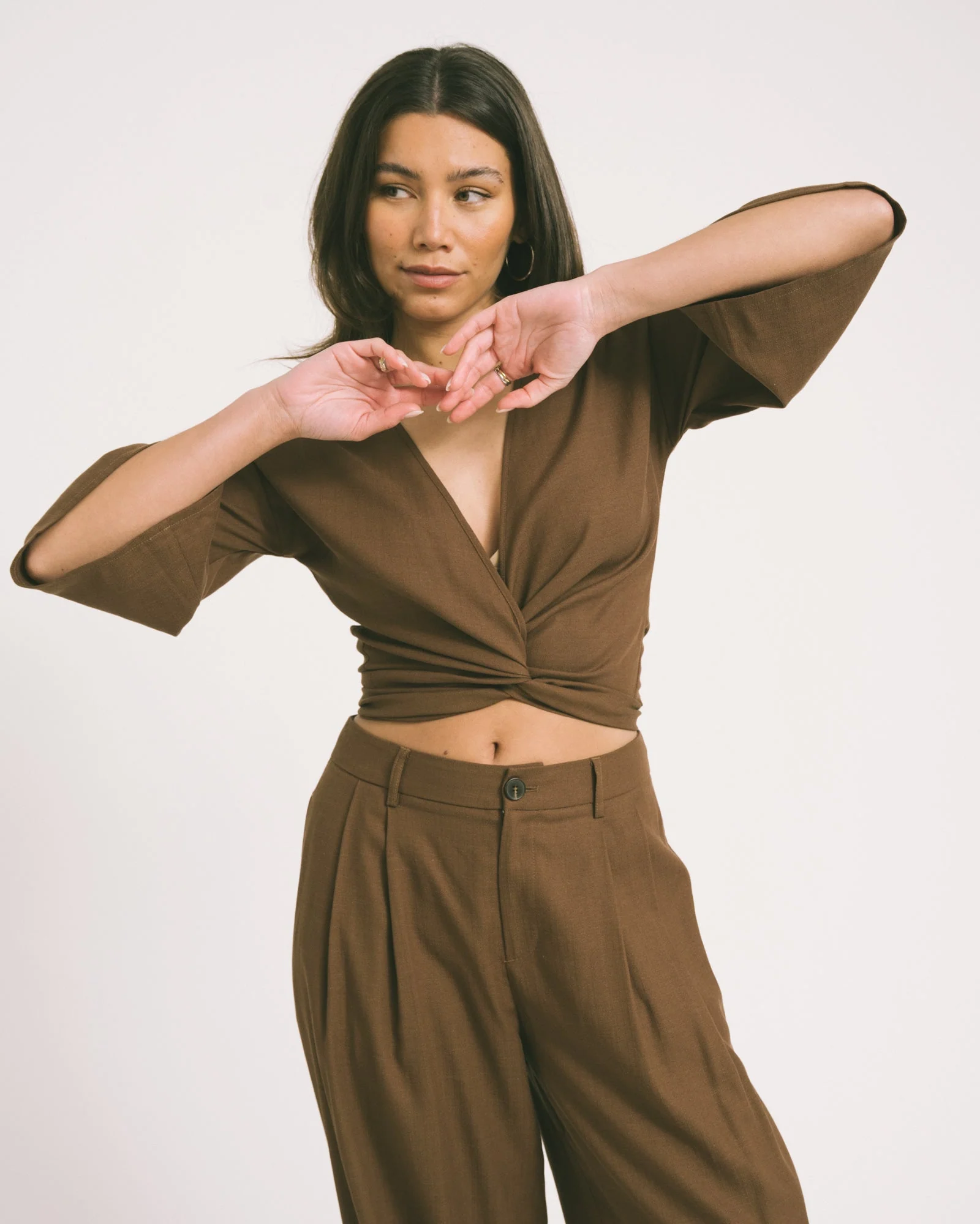 TILTIL Loma Sunny Top Brown - Image 3