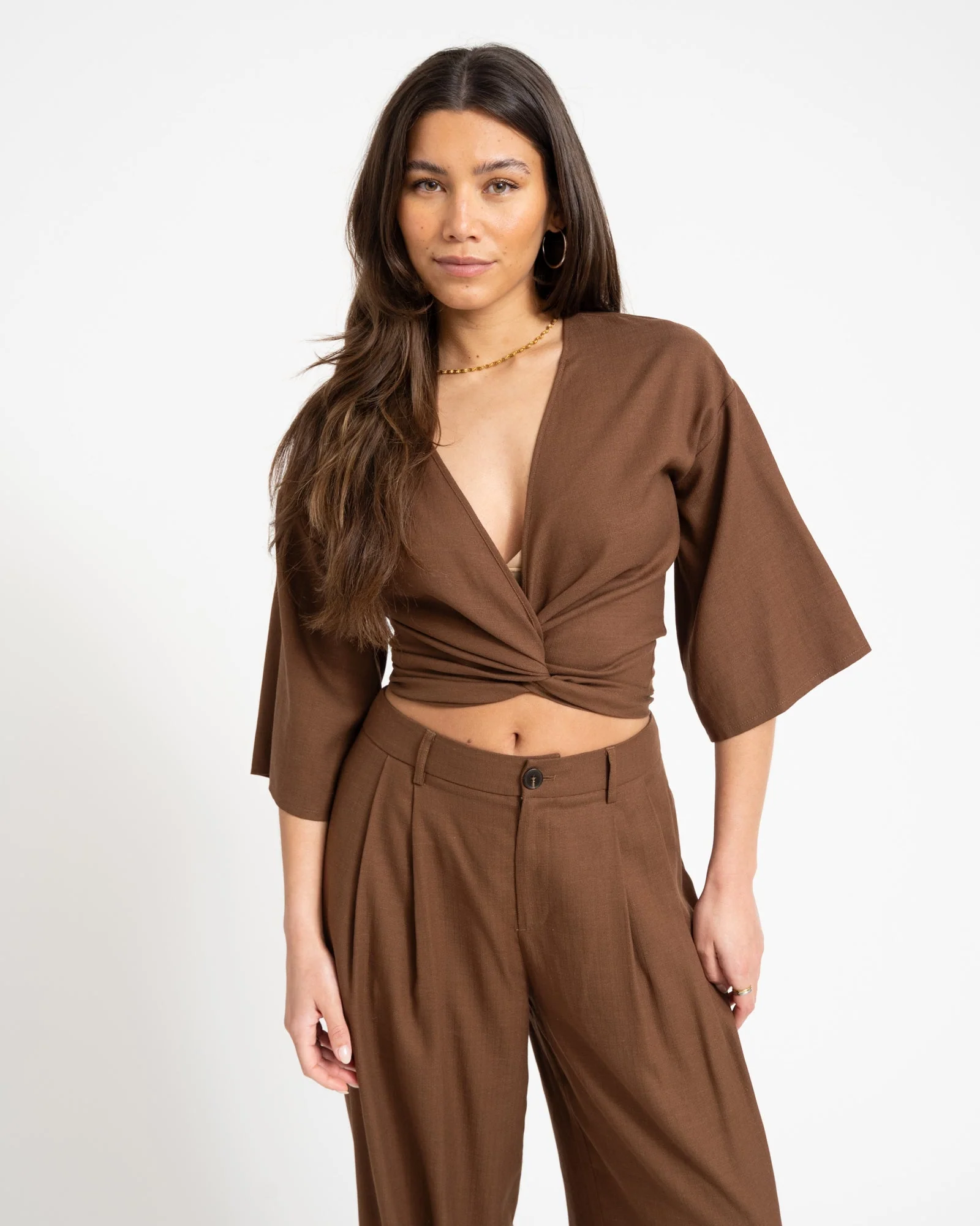 TILTIL Loma Sunny Top Brown - Image 4