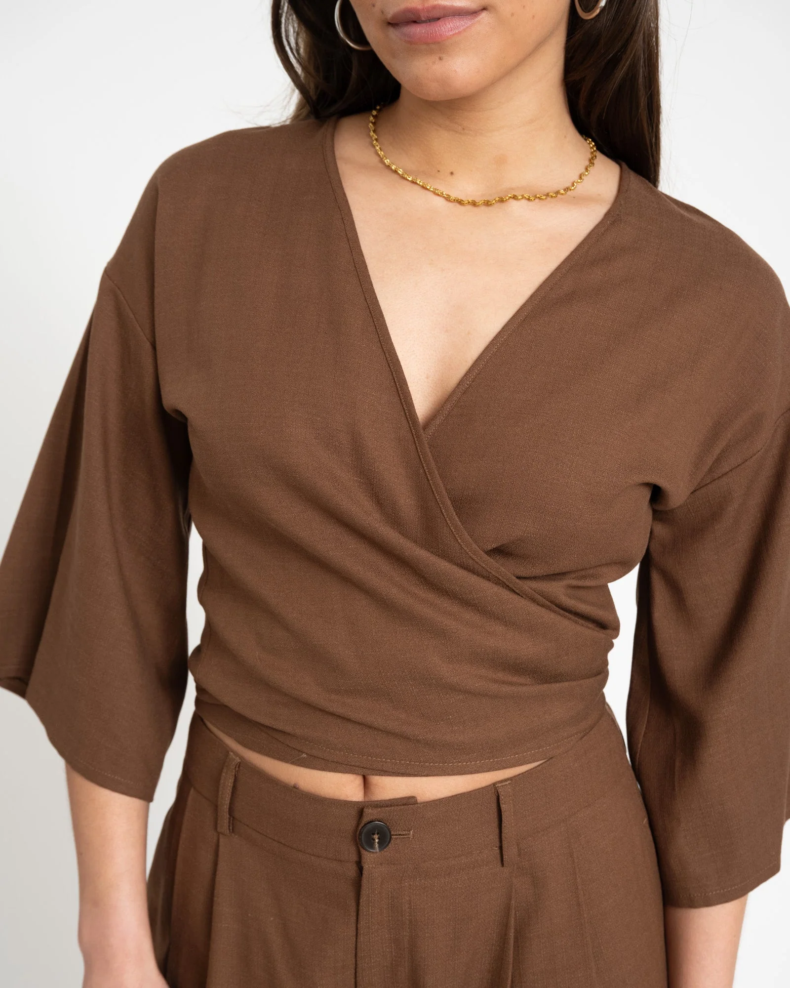 TILTIL Loma Sunny Top Brown - Image 7
