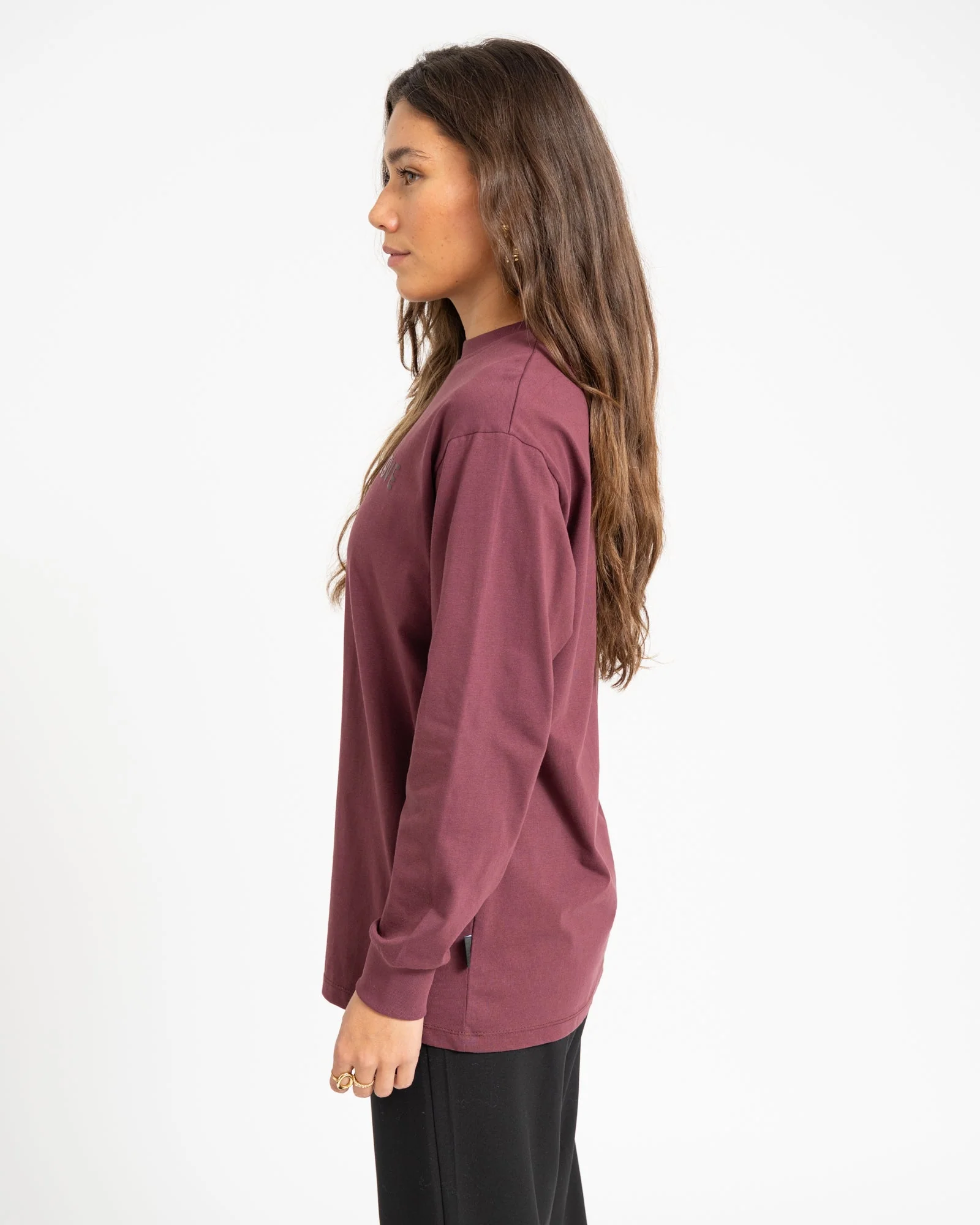 TILTIL Longsleeve Love Tee Bordeaux - Image 4