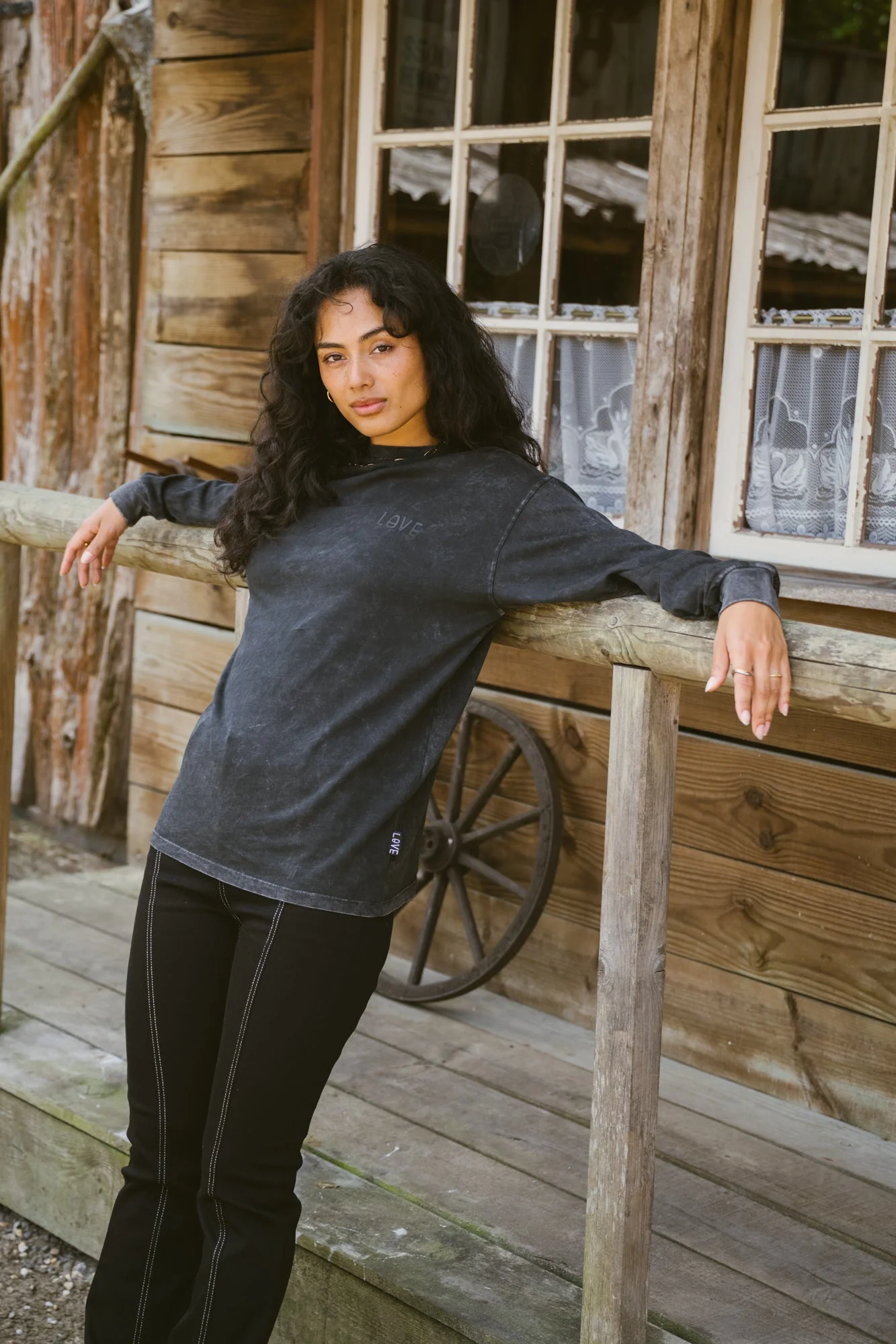 TILTIL Longsleeve Love Tee Black - Image 7
