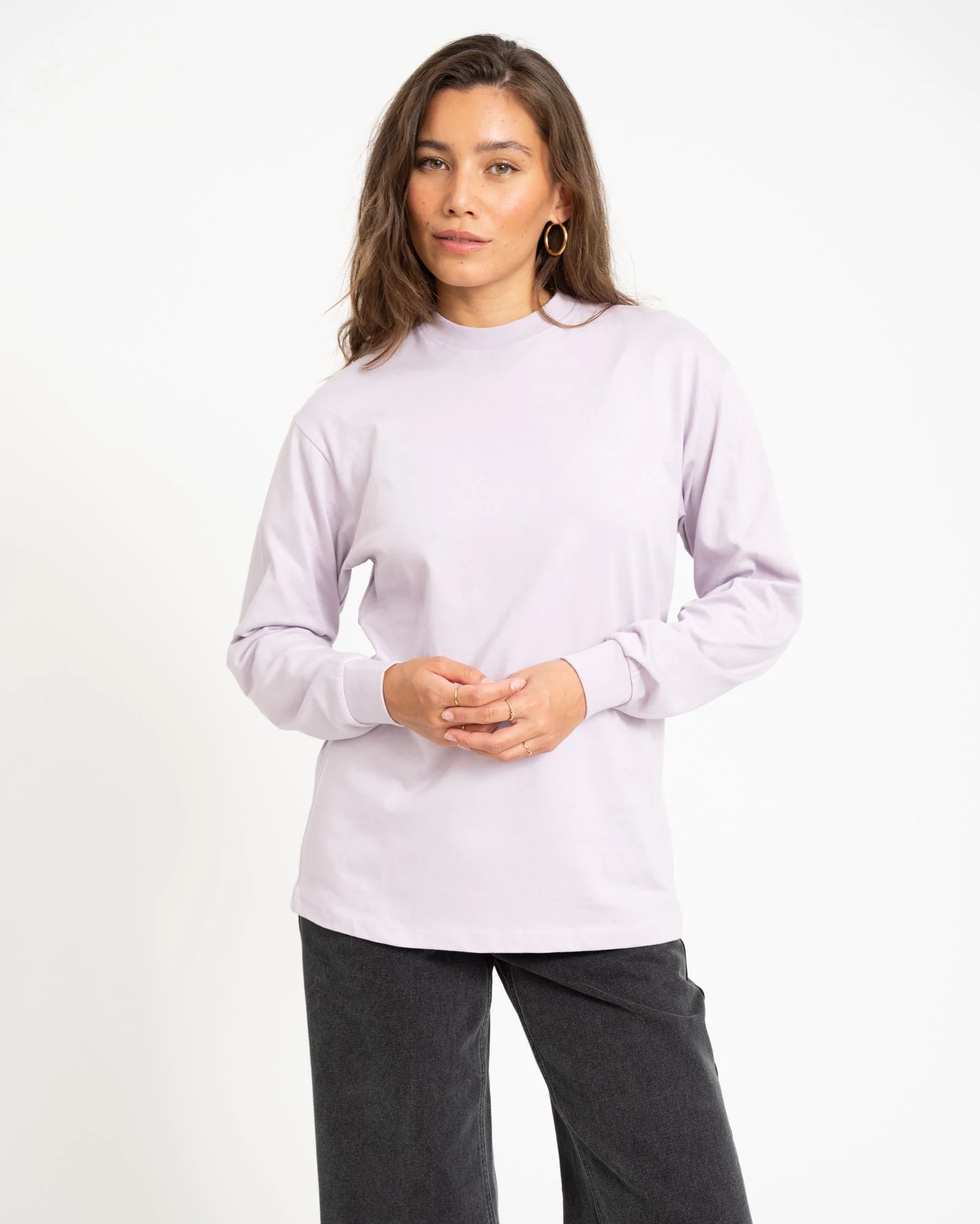 TILTIL Longsleeve Snake Spiral Tee Lilac - Image 3