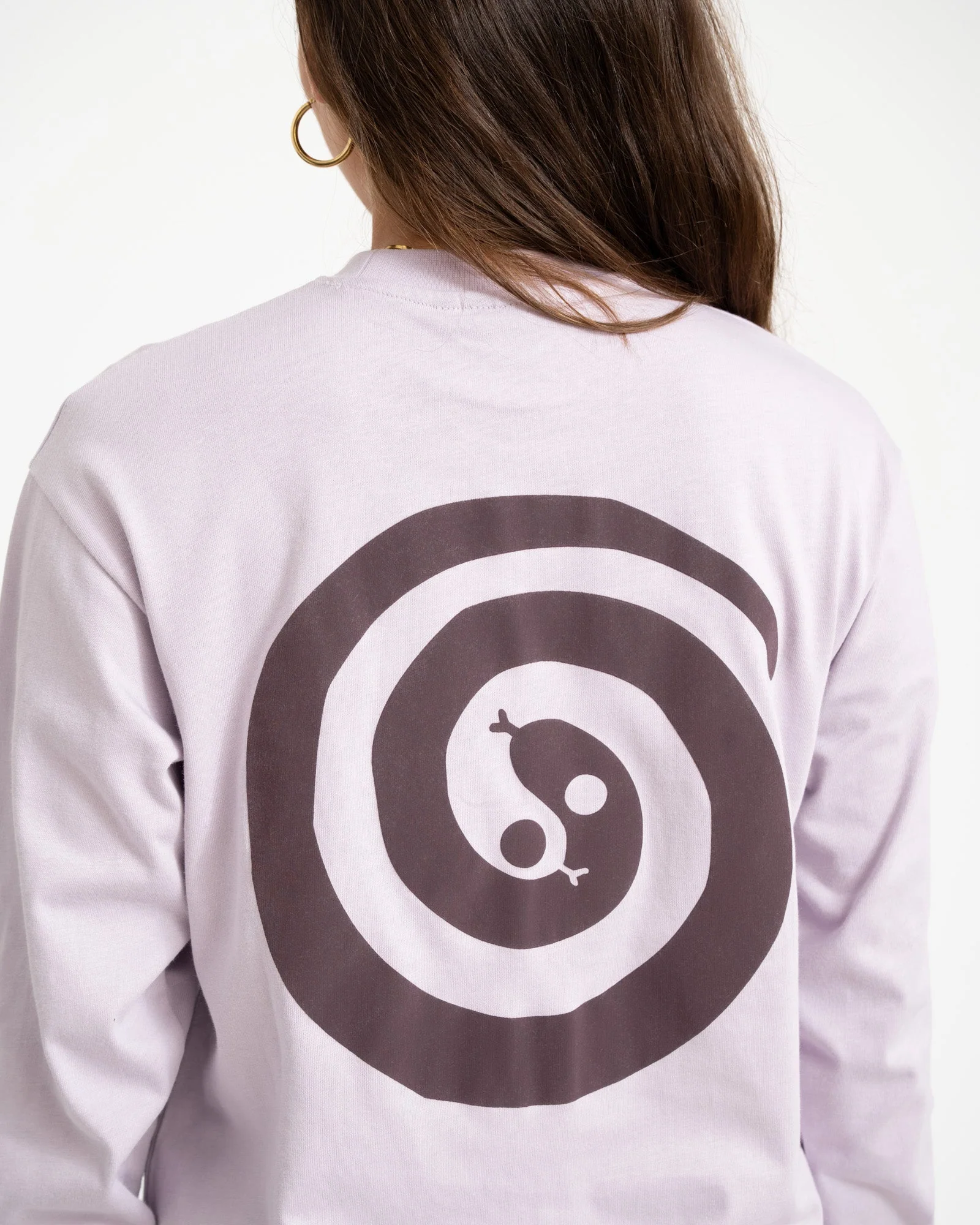 TILTIL Longsleeve Snake Spiral Tee Lilac - Image 6