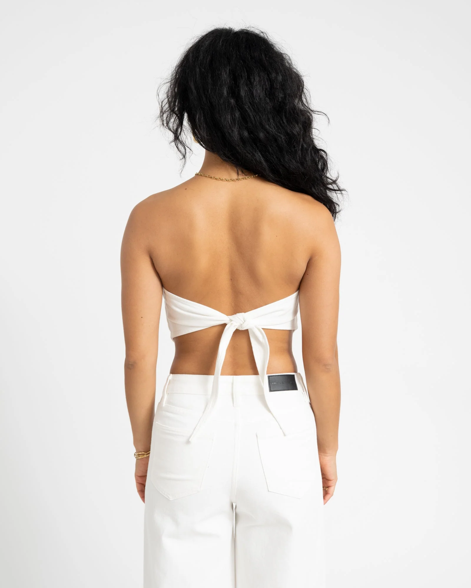 TILTIL Lonny Strapless Top White - Image 8