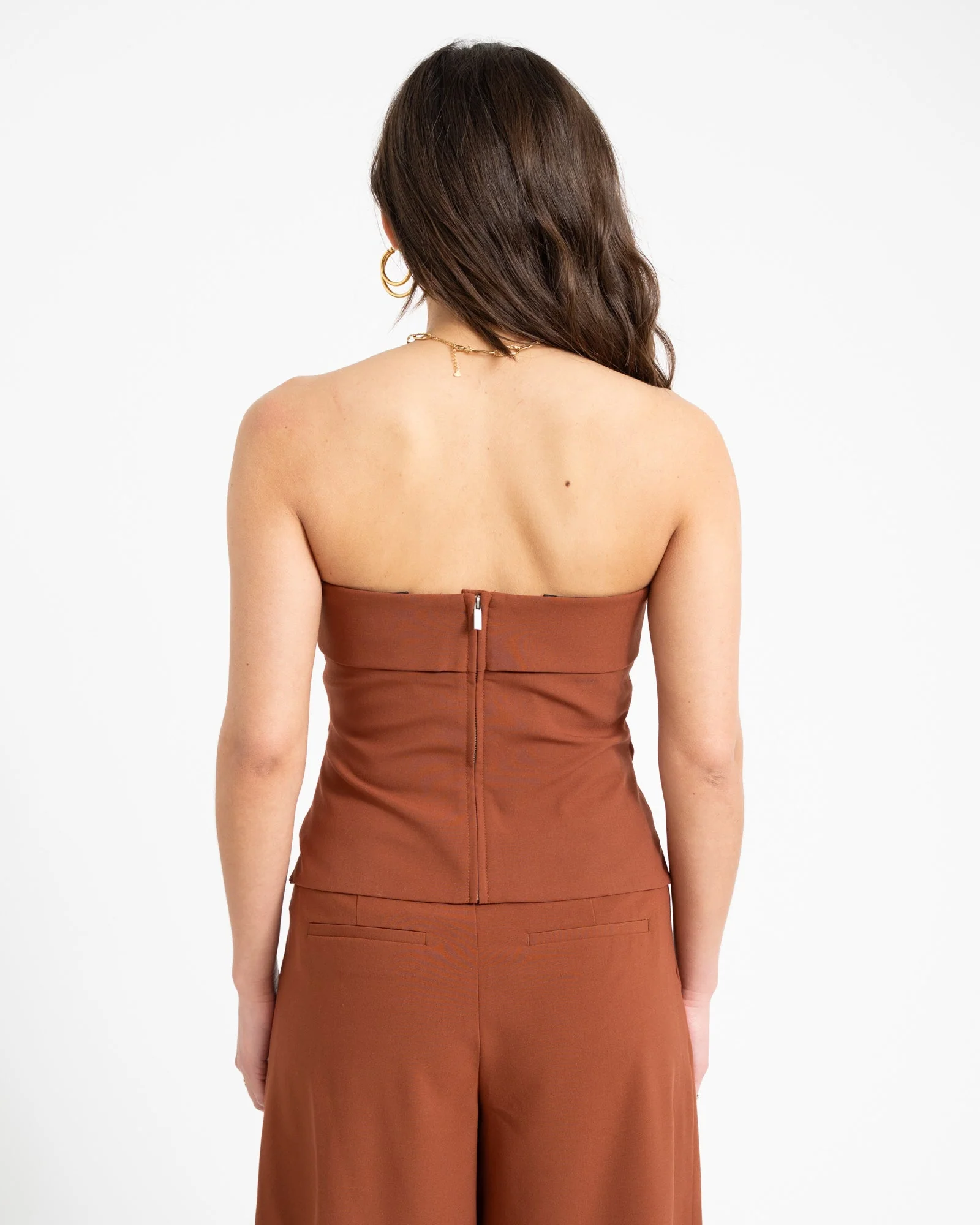 TILTIL Loya Tube Top Brown - Image 6
