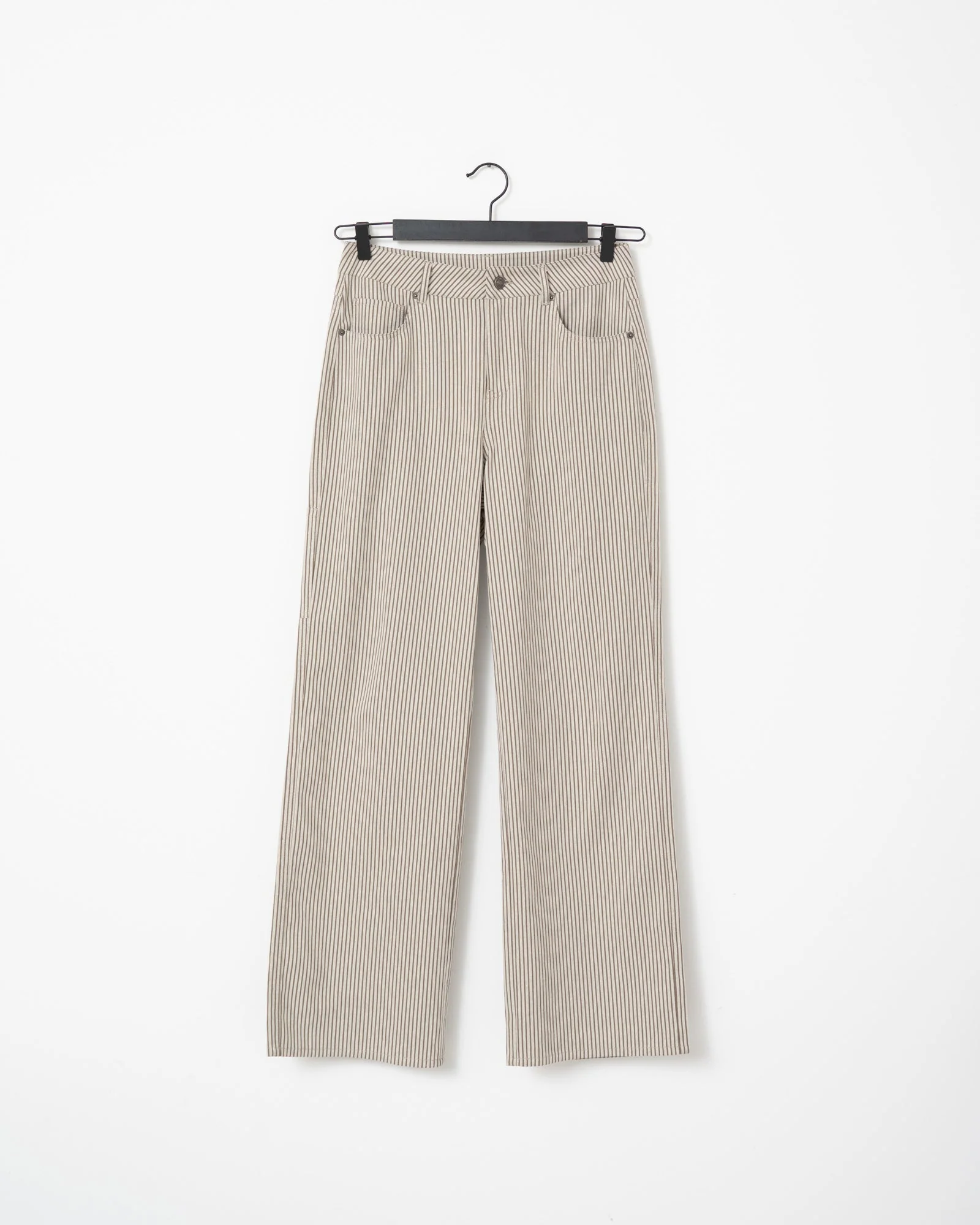 TILTIL Lucy Striped Trousers Green - Image 8
