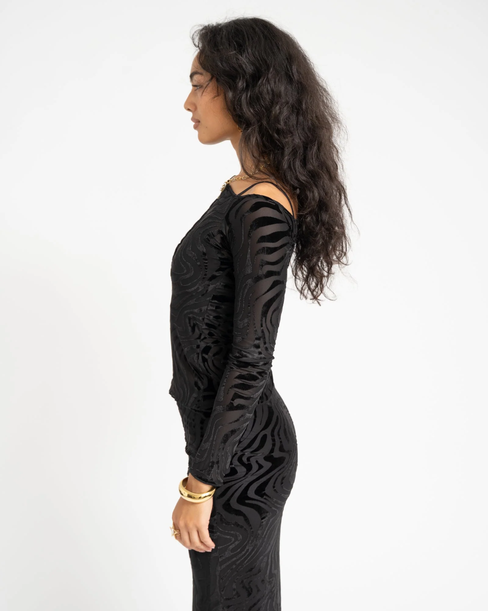 TILTIL Luna Longsleeve Zebra Black - Image 5