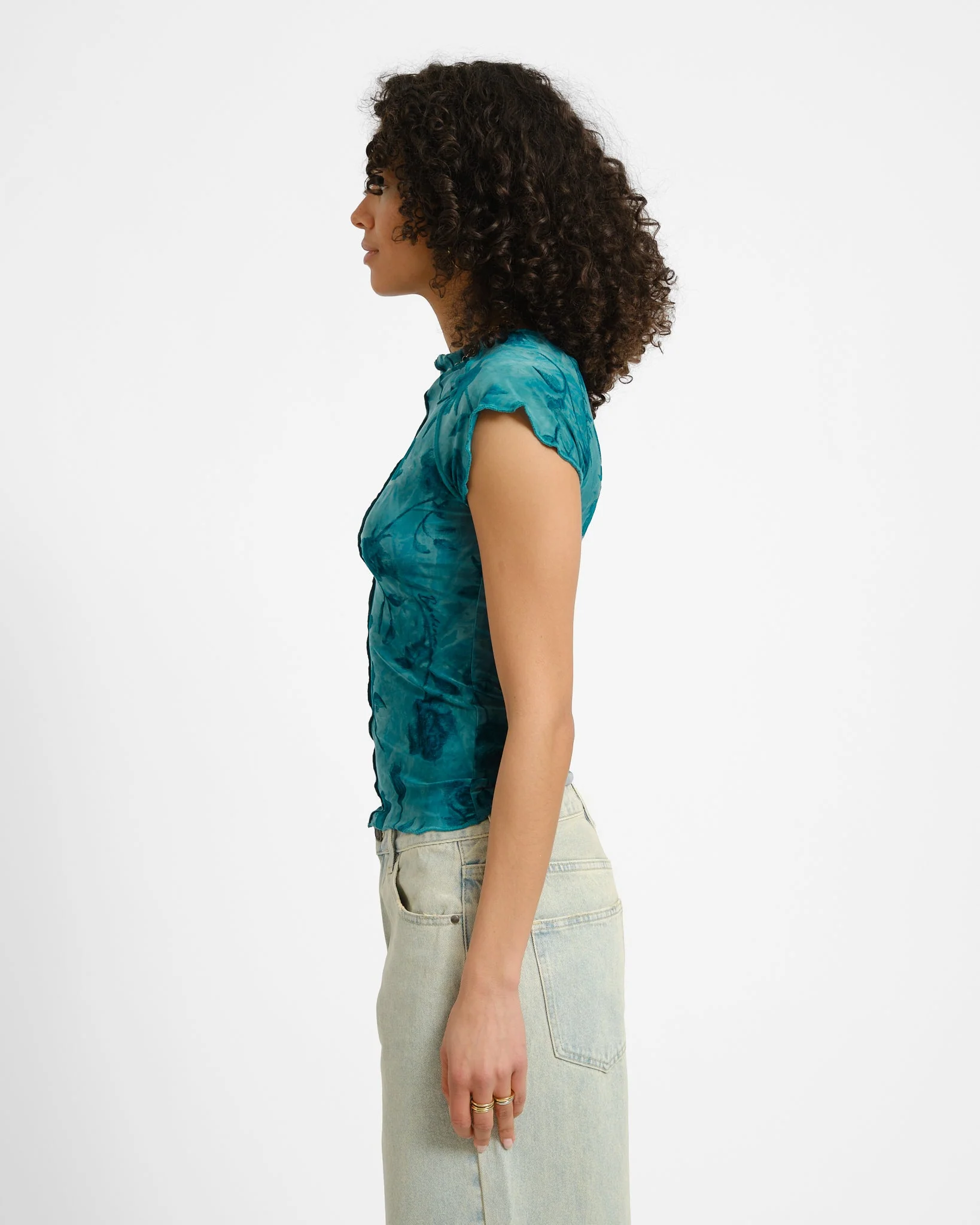 TILTIL Luna Shortsleeve Blue - Image 4