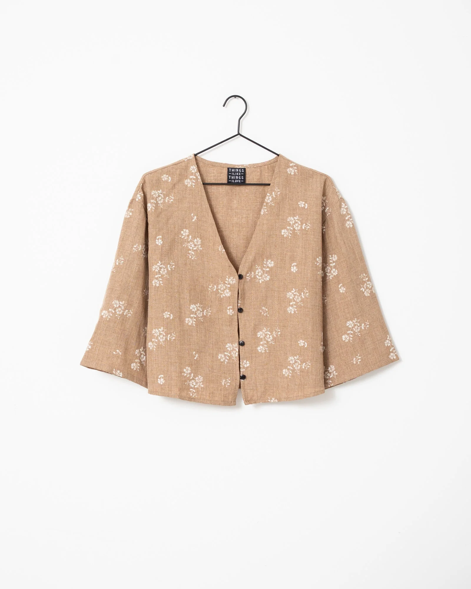 TILTIL Mara Blouse Brown - Image 7