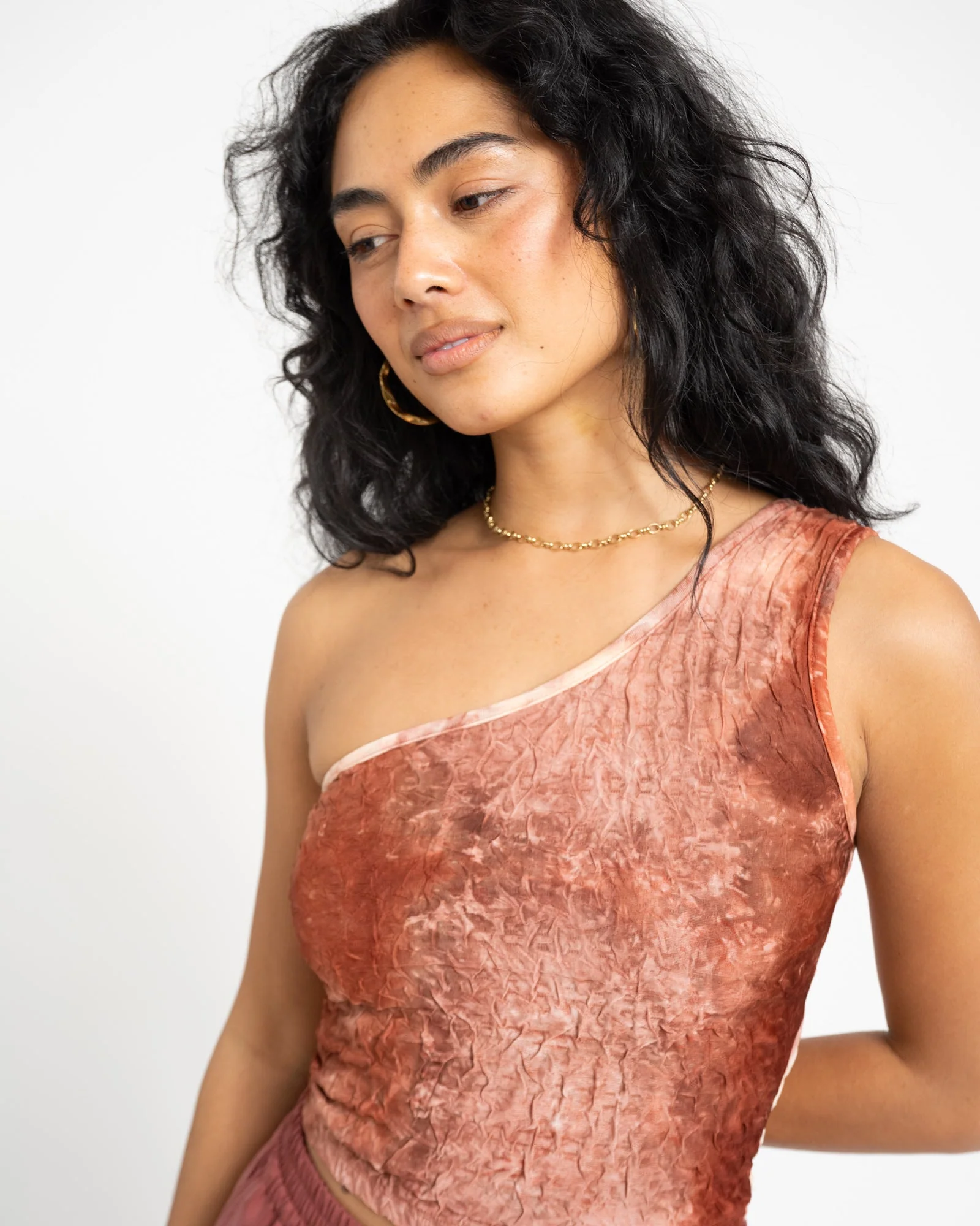 TILTIL Megan Off Shoulder Top Pink - Image 2