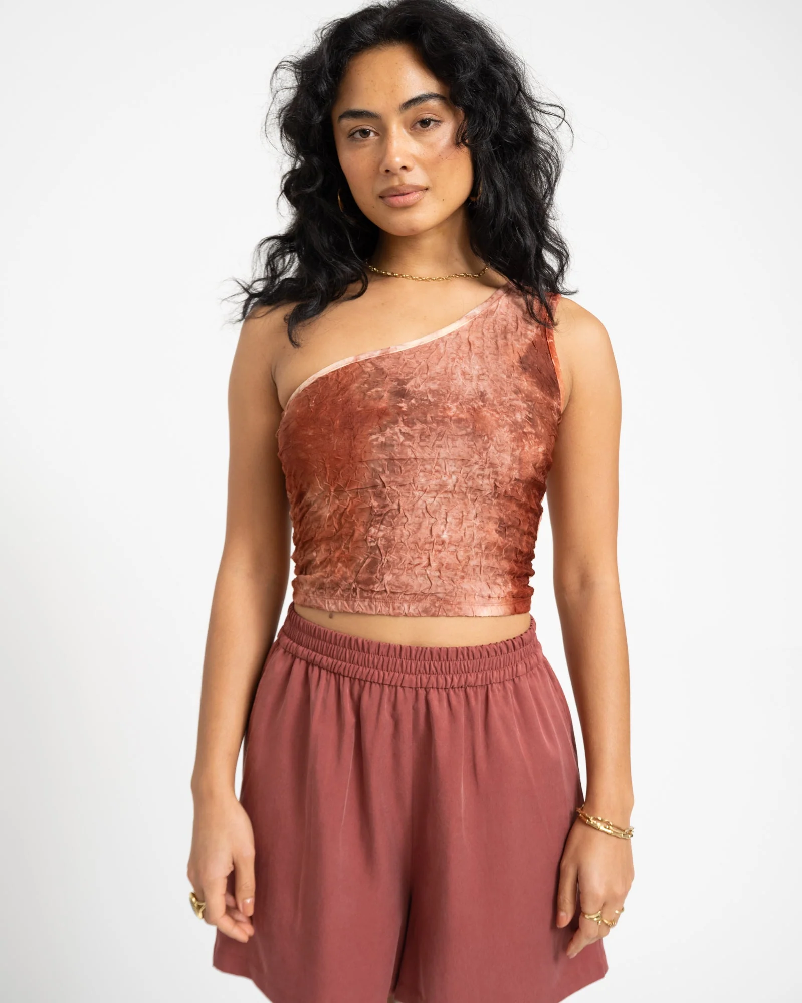 TILTIL Megan Off Shoulder Top Pink - Image 3