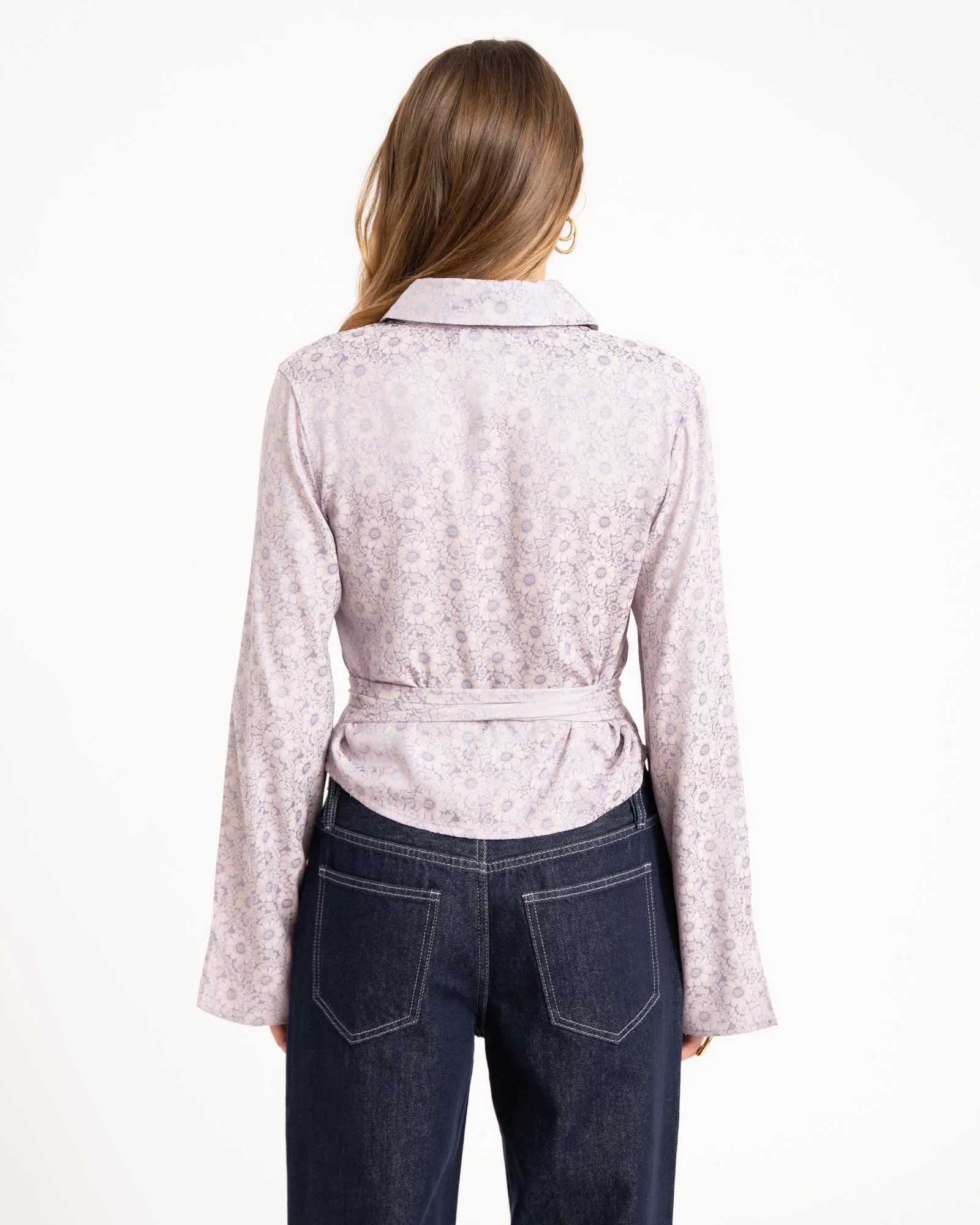 TILTIL Mica Blouse Flower Lilac - Image 5