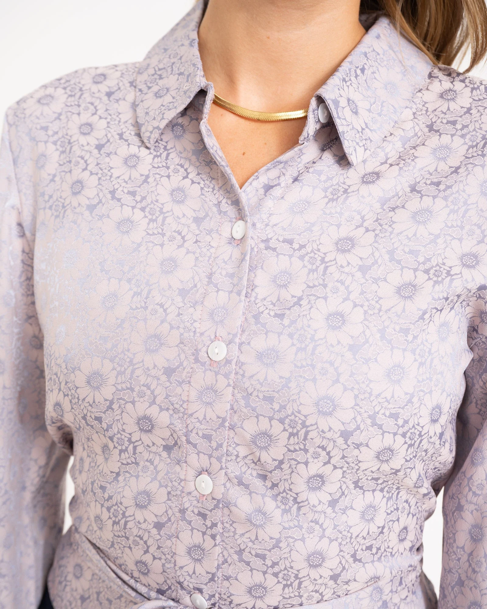 TILTIL Mica Blouse Flower Lilac - Image 6