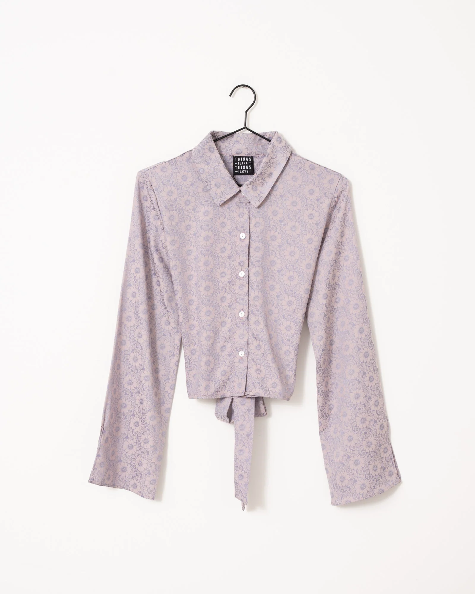 TILTIL Mica Blouse Flower Lilac - Image 7