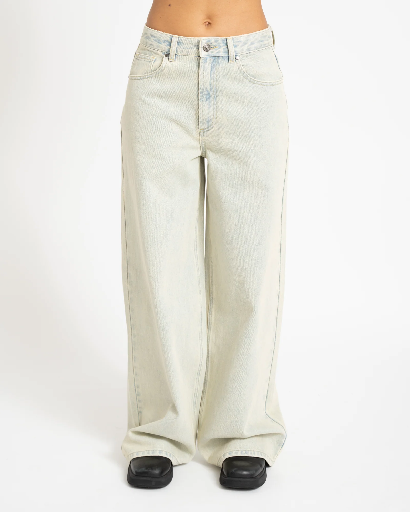 TILTIL Milo Baggy Jeans Cream Blue - Image 5