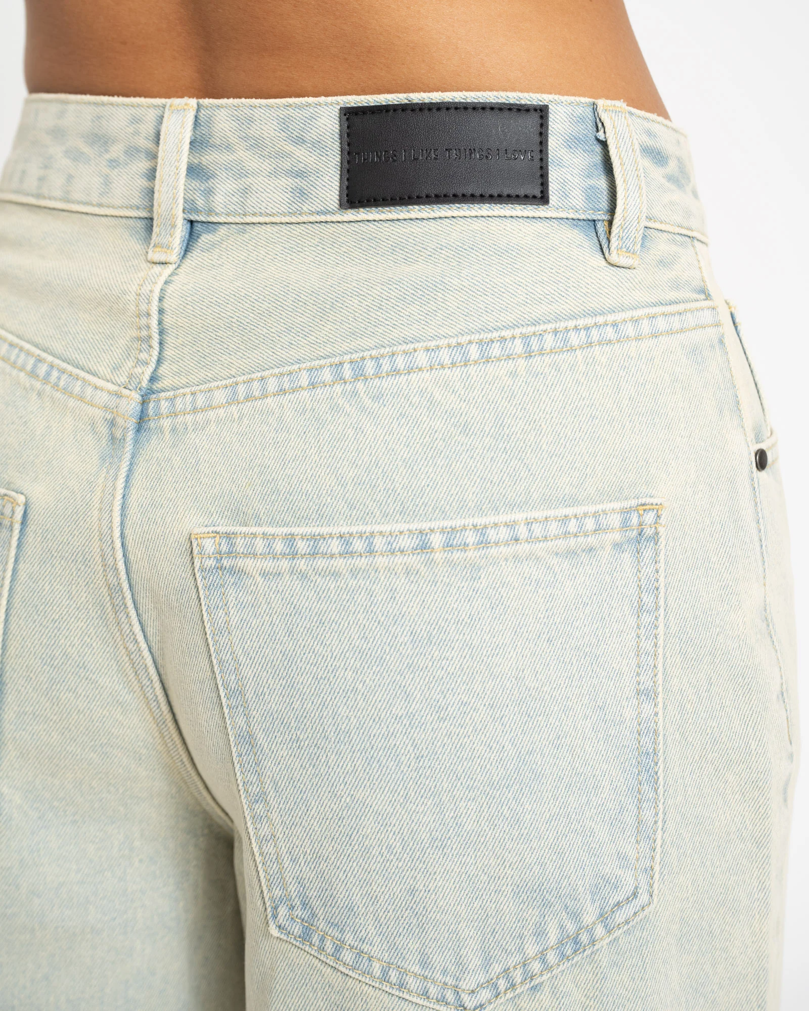 TILTIL Milo Baggy Jeans Cream Blue - Image 9