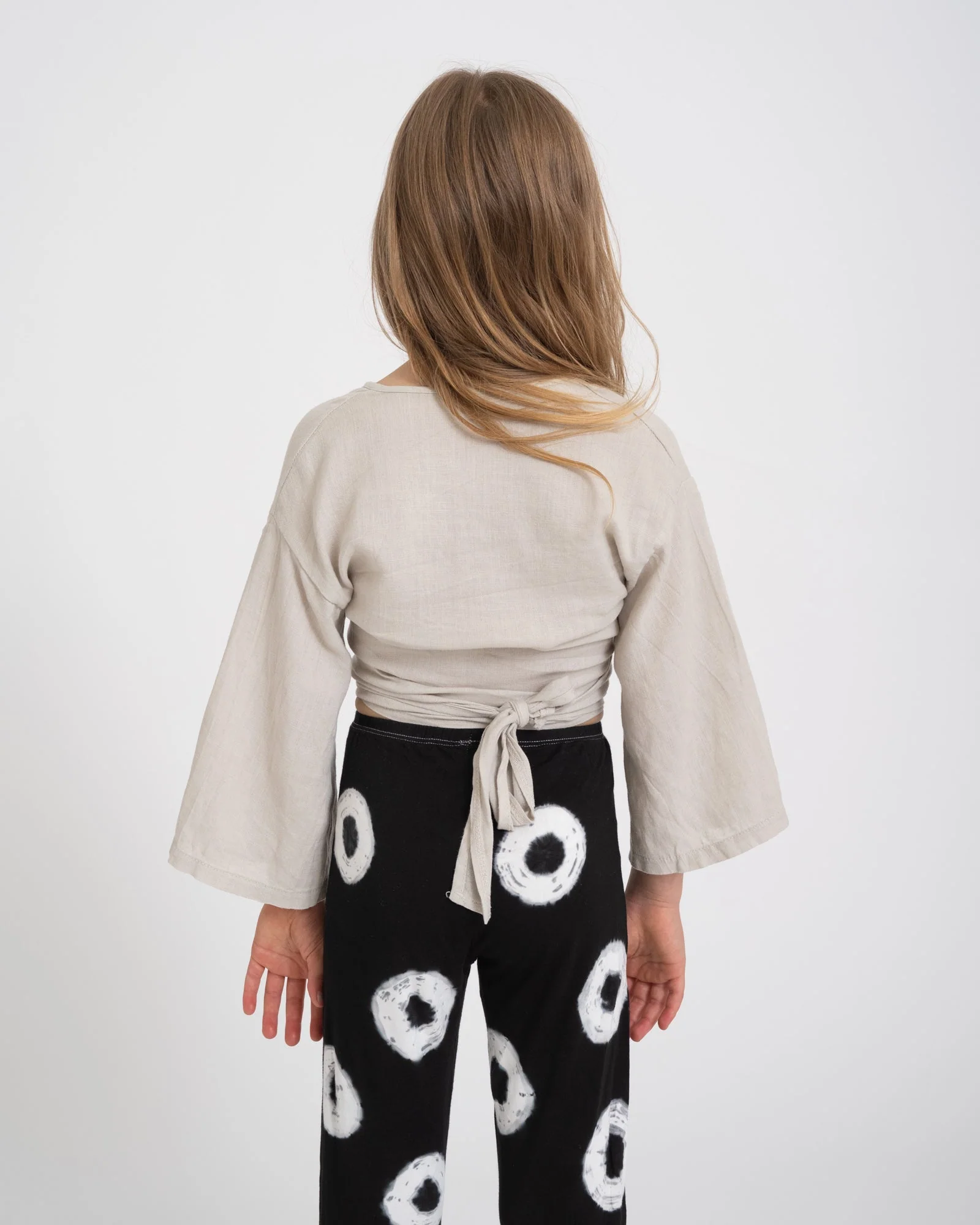 TILTIL Mini Sunny Linen Top Beige One Size - Image 6