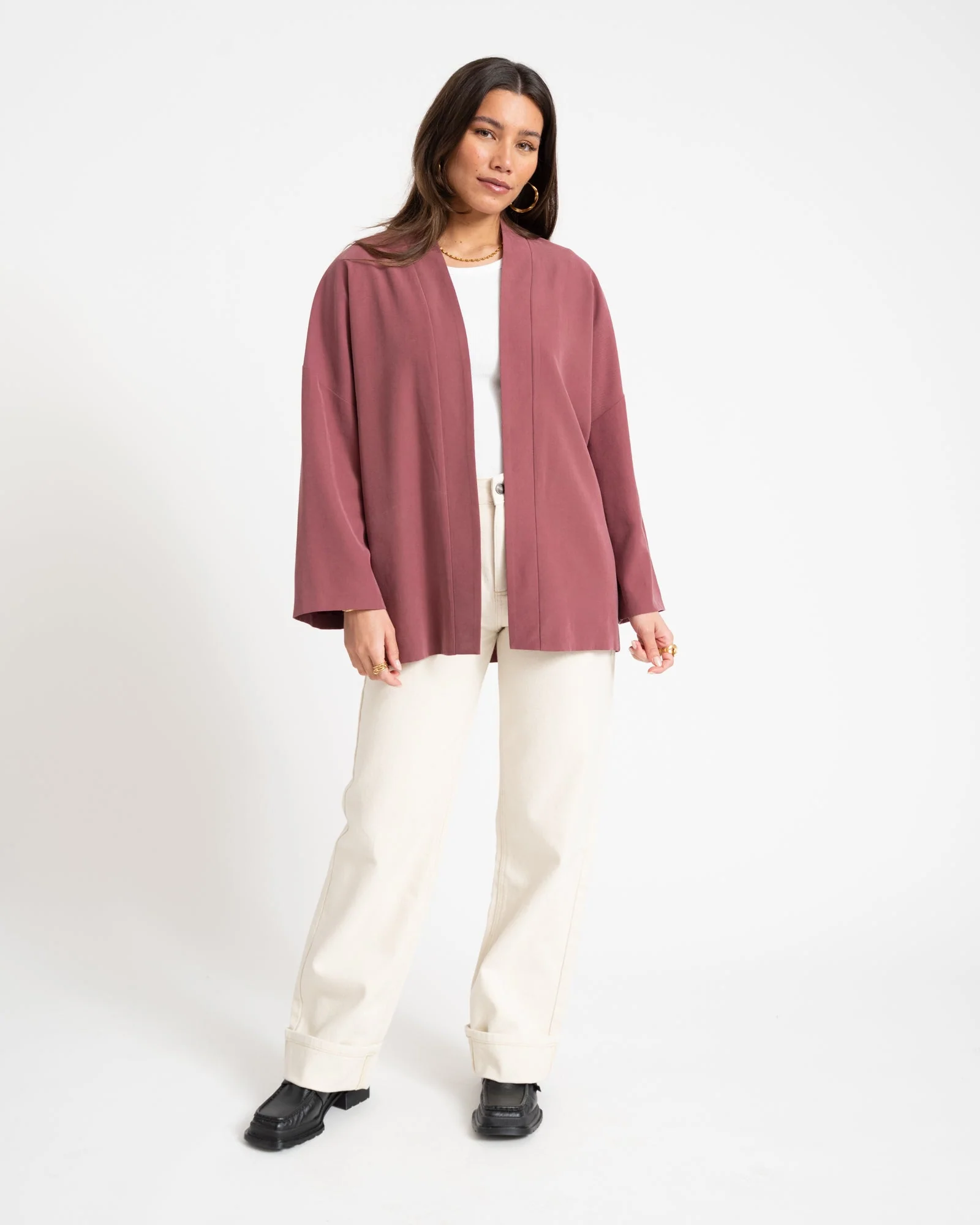 TILTIL Miya Rayon Kimono Blush - Image 2