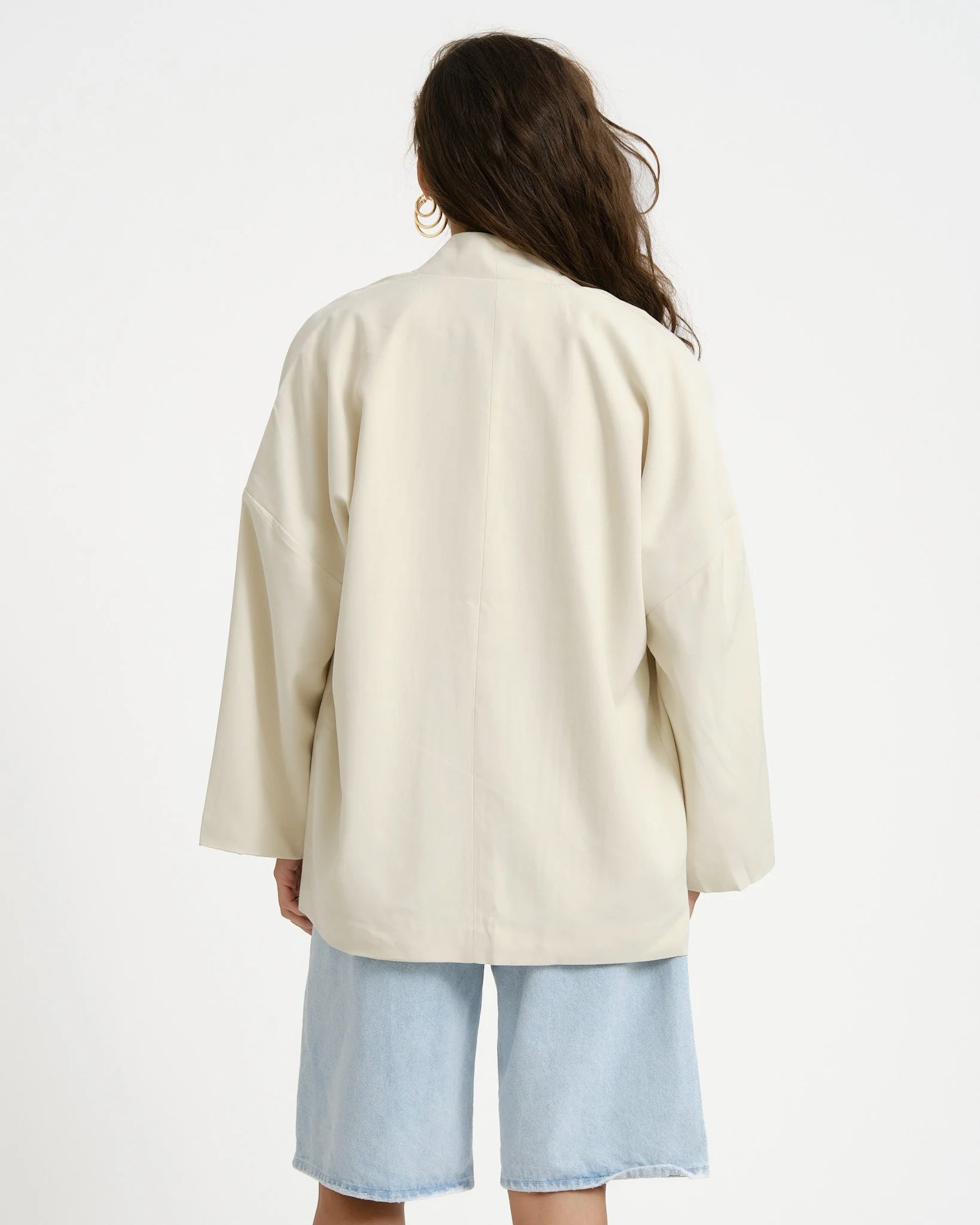 TILTIL Miya Rayon Kimono Offwhite - Image 5
