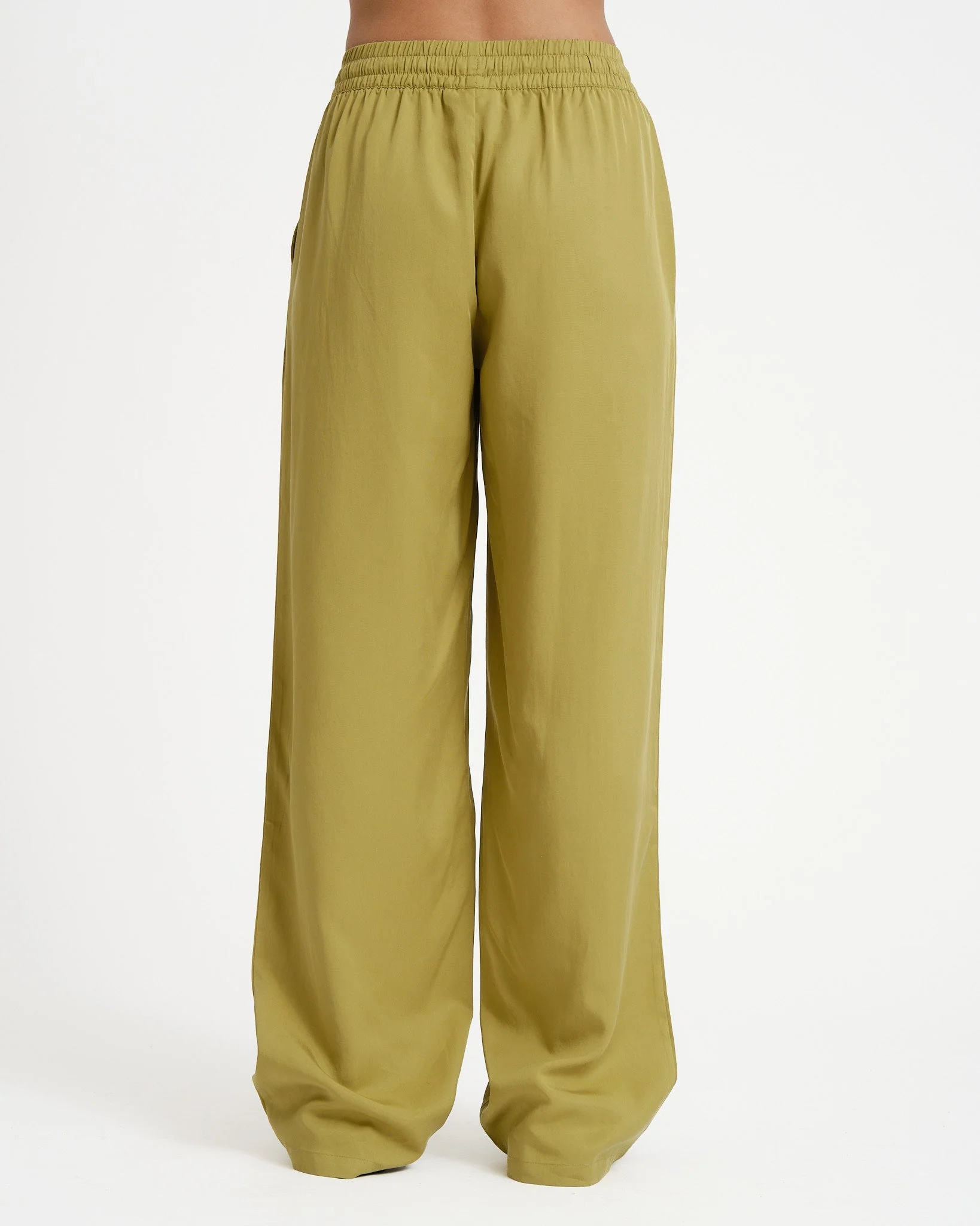 TILTIL Moni Pants Tencel Moss Green - Image 8