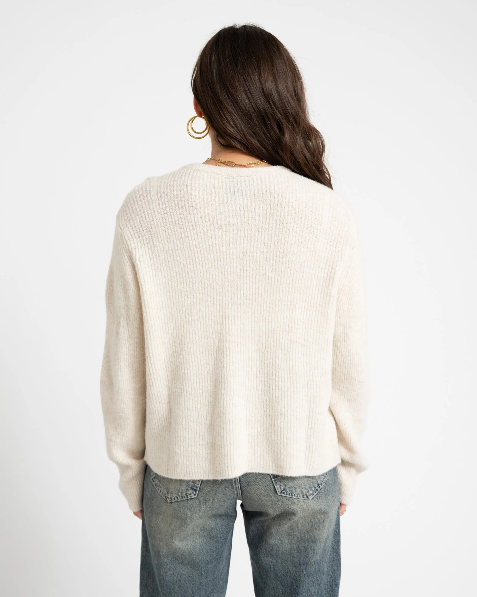 TILTIL Monica Cardigan Off-white One Size - Image 4