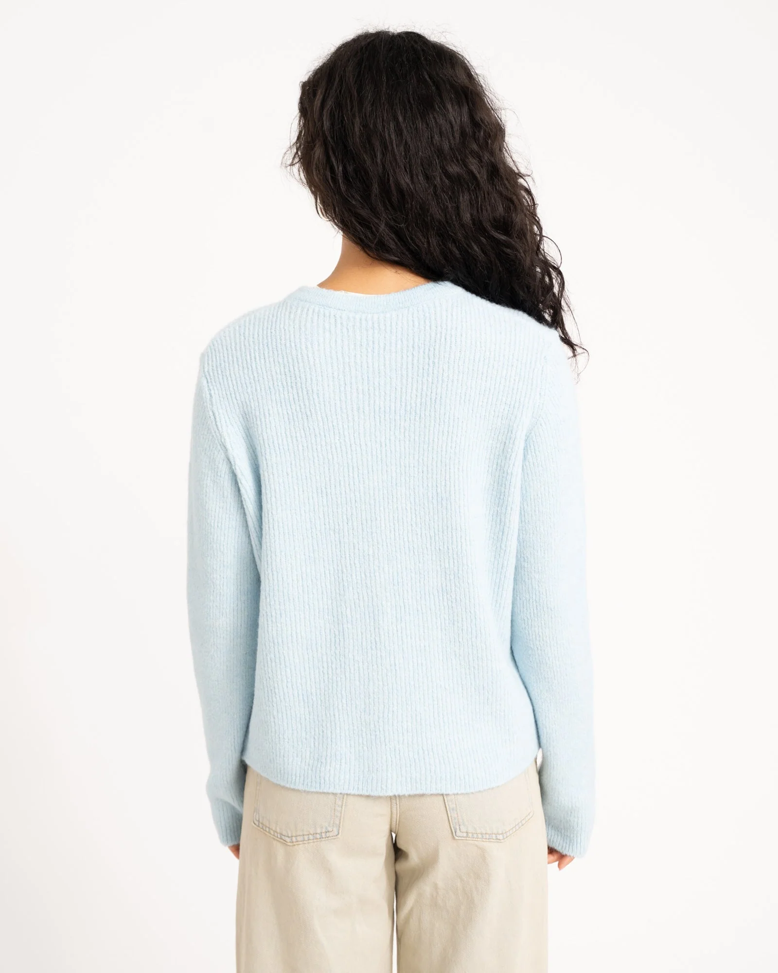 TILTIL Monica Cardigan Light Blue One Size - Image 5
