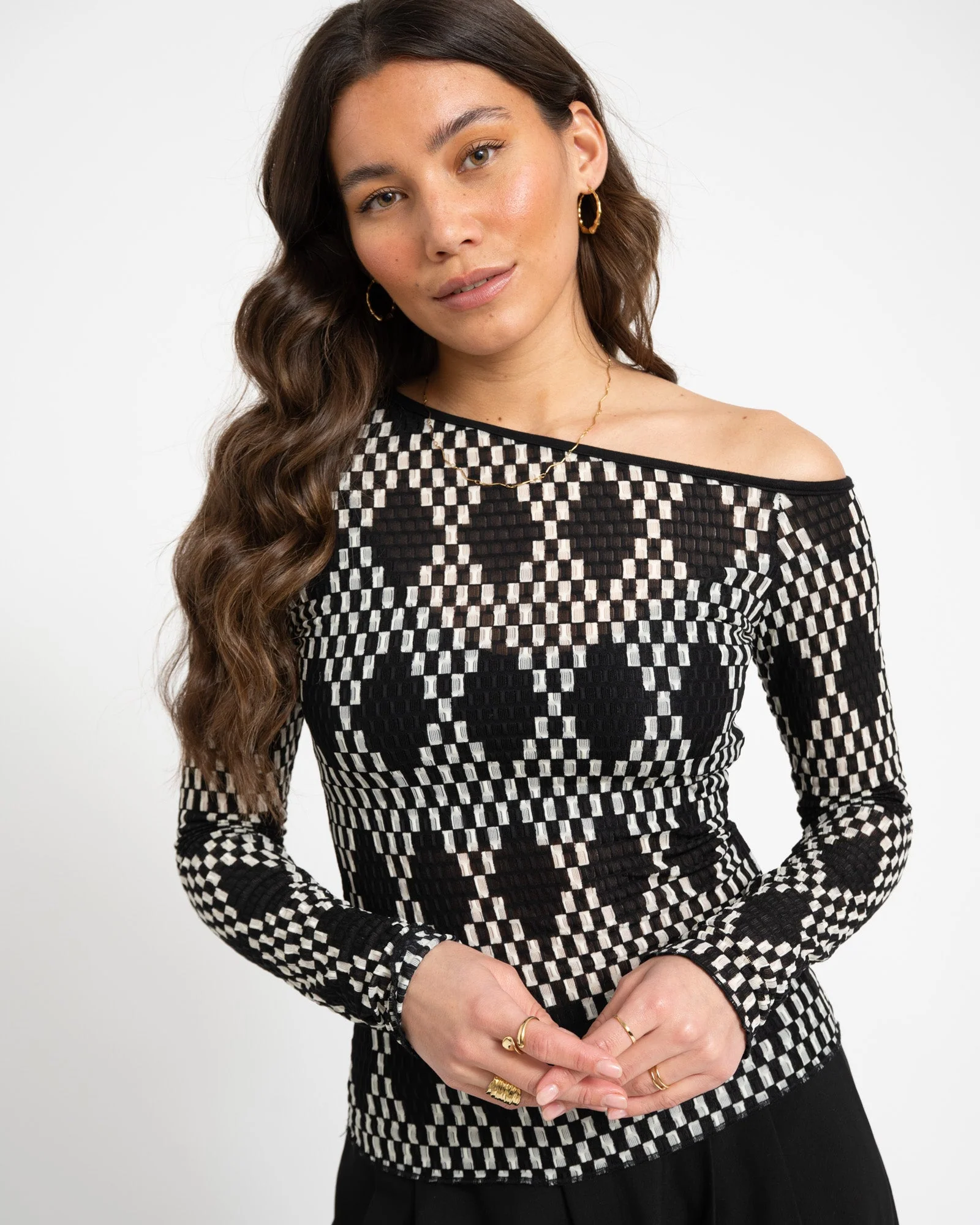 TILTIL Mula Diamonds Longsleeve Black
