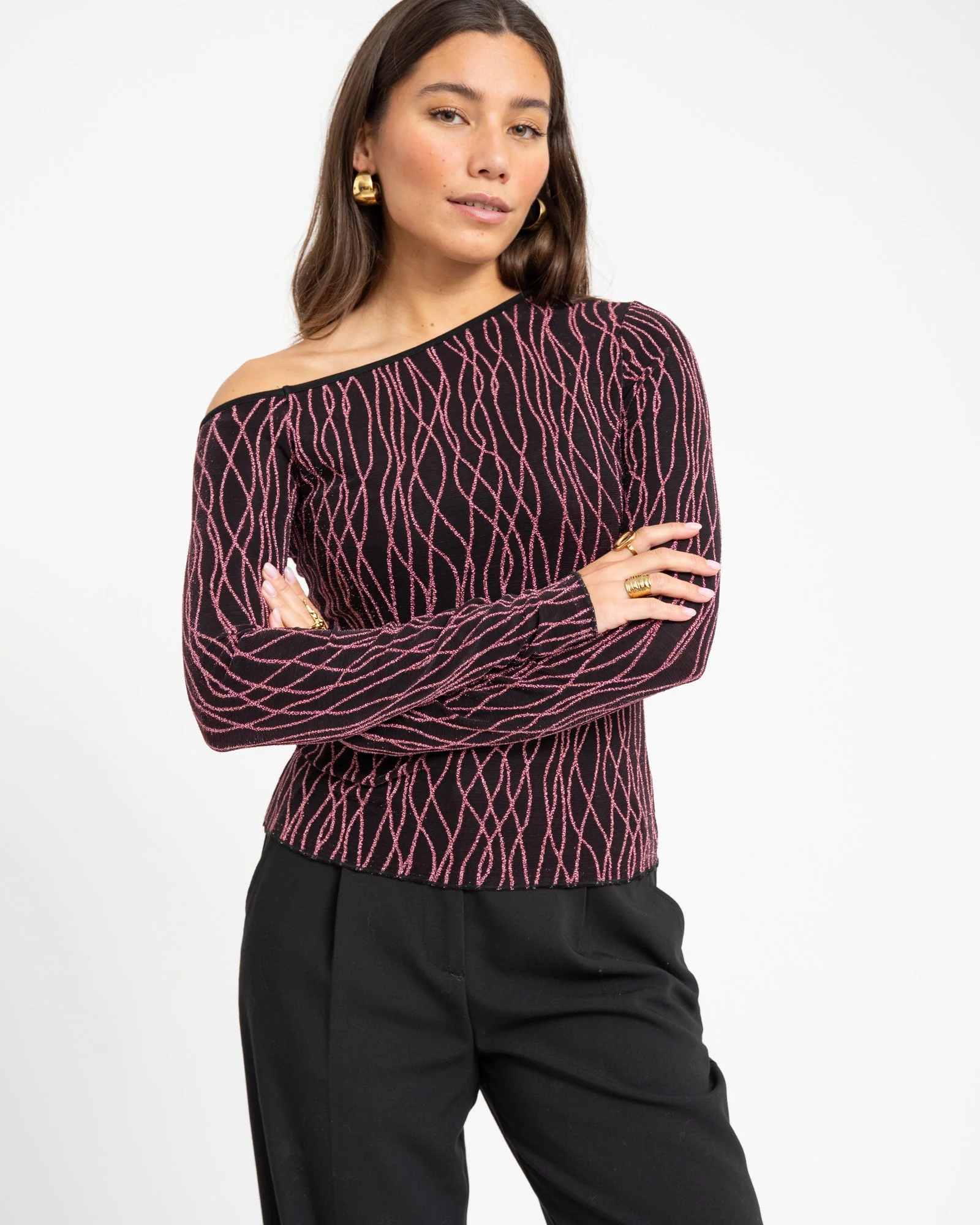 TILTIL Mula Longsleeve Glitter Pink