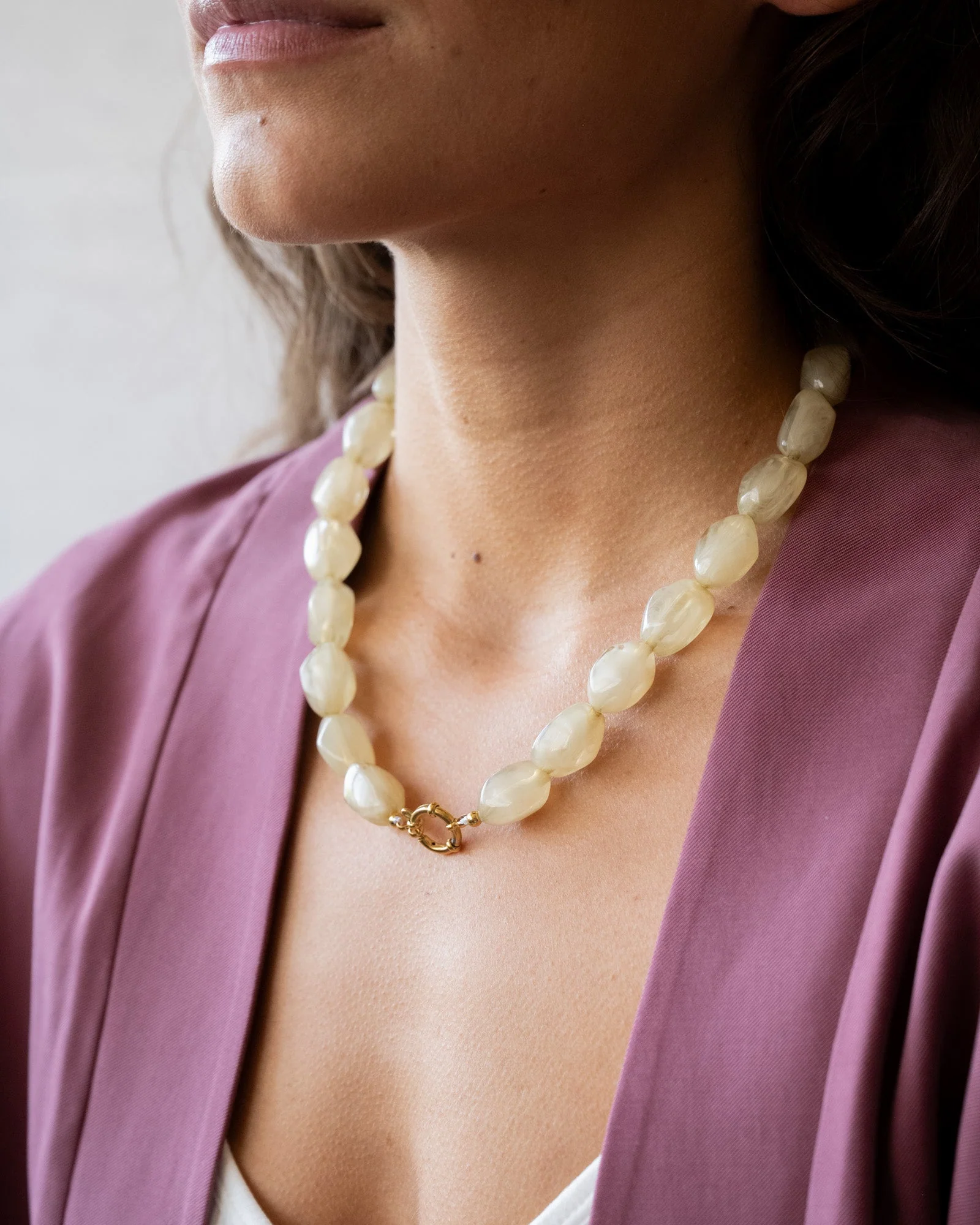 TILTIL Ketting Bead Fish Offwhite - Image 3